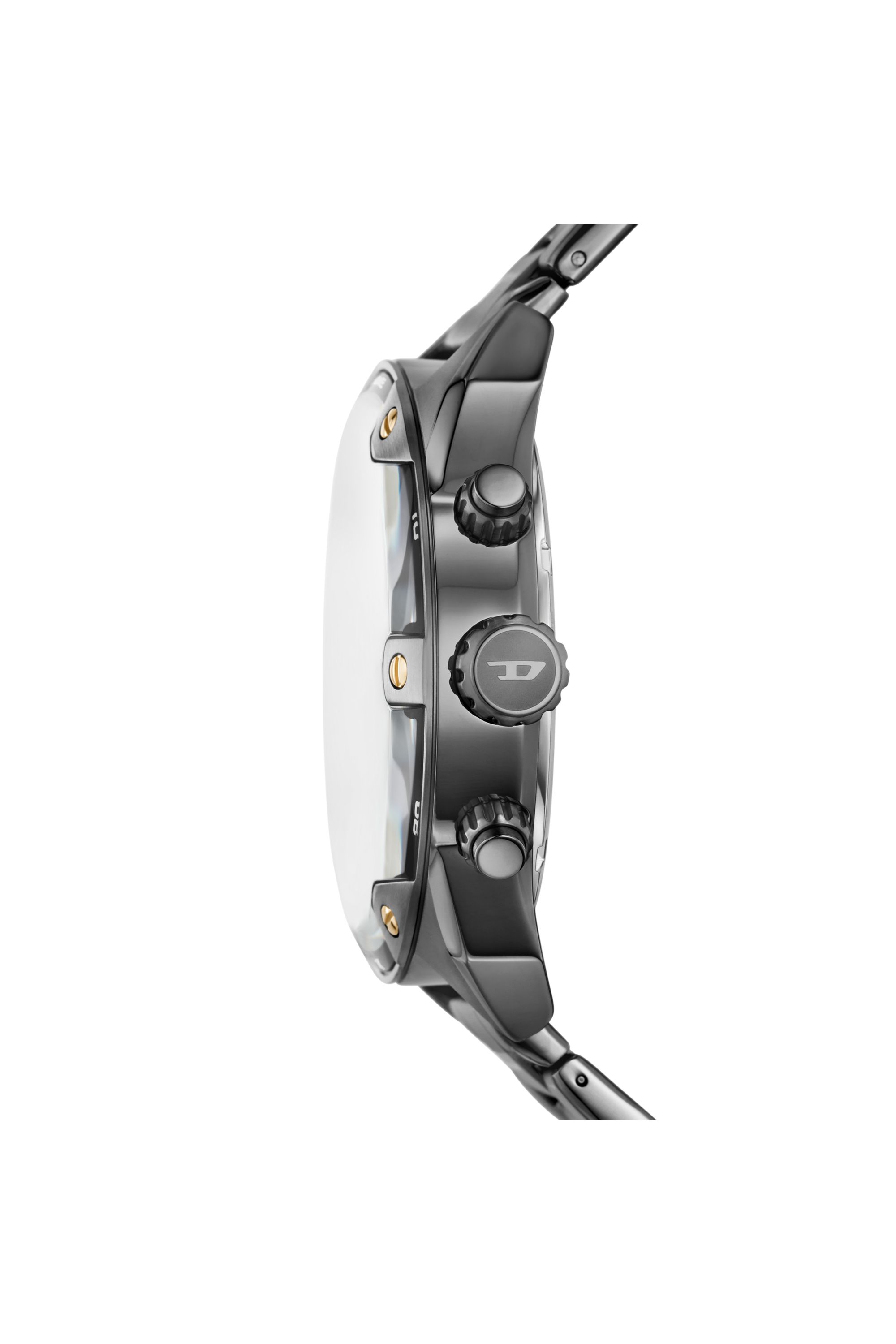 Diesel - DZ4669, Orologio Spiked in acciaio inossidabile bicolore Uomo in Grigio - 3