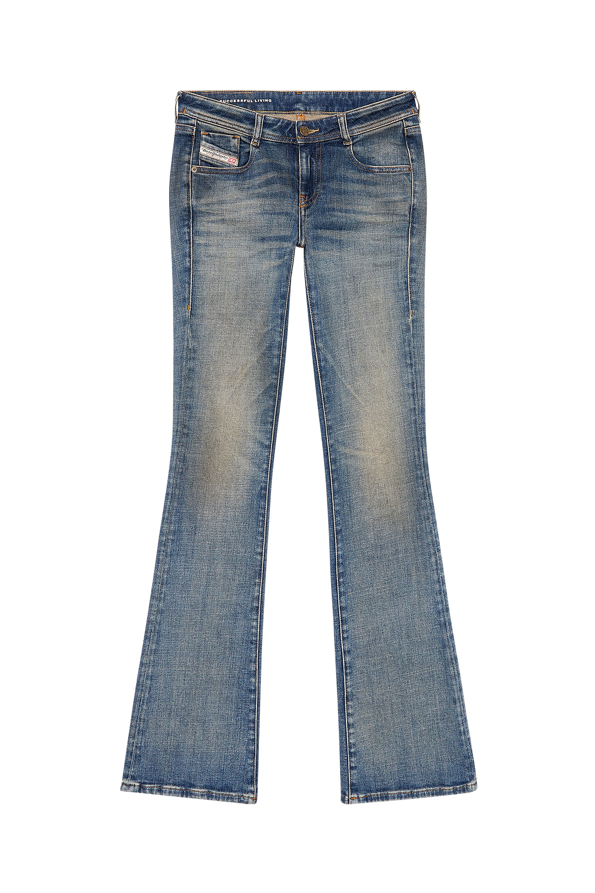 Diesel - Bootcut and Flare Jeans 1969 D-Ebbey 09H69, Blu Scuro - Image 6