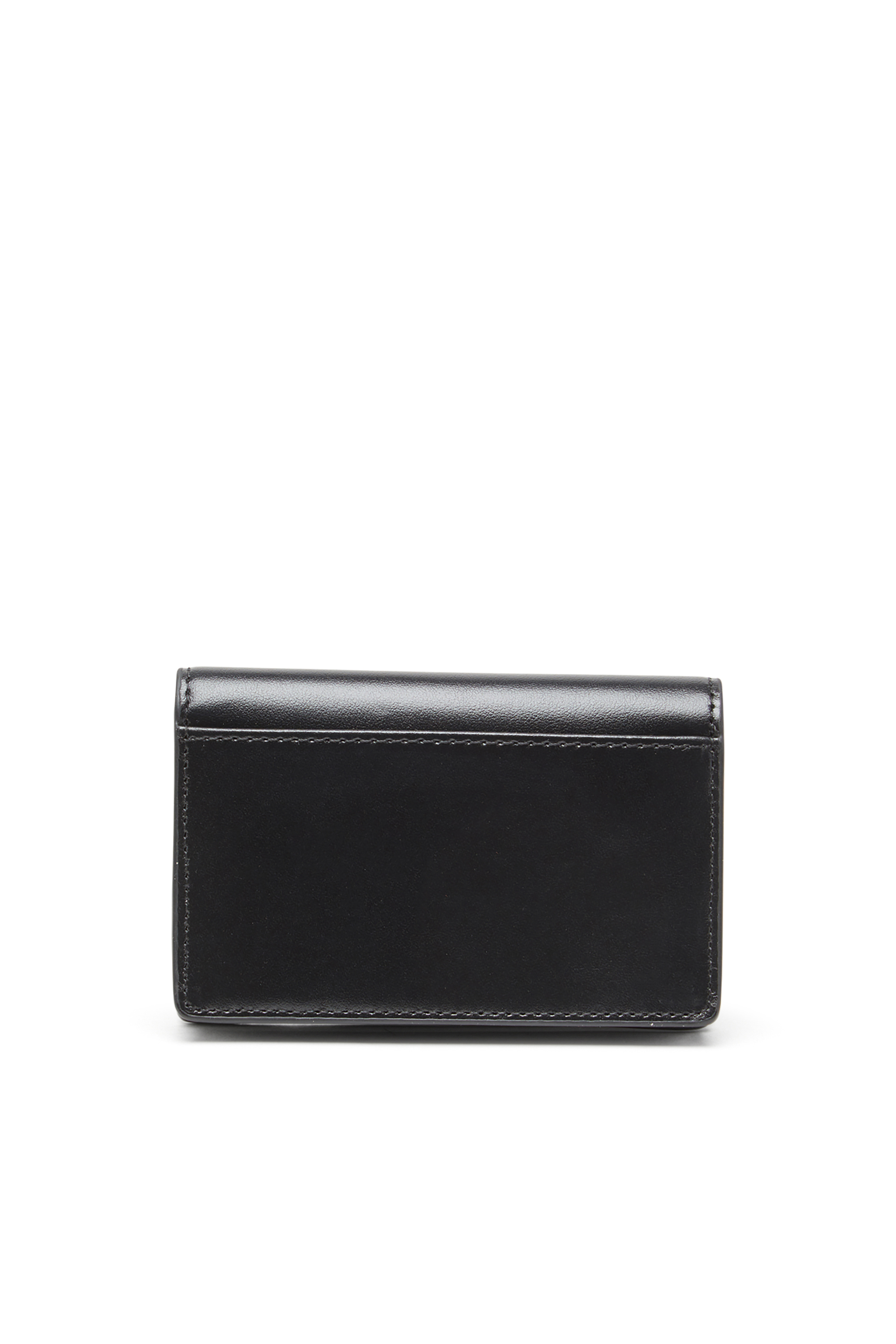 Diesel - HOLI-D CARD HOLDER IV, Portacarte compatto in pelle Uomo in Nero - 2