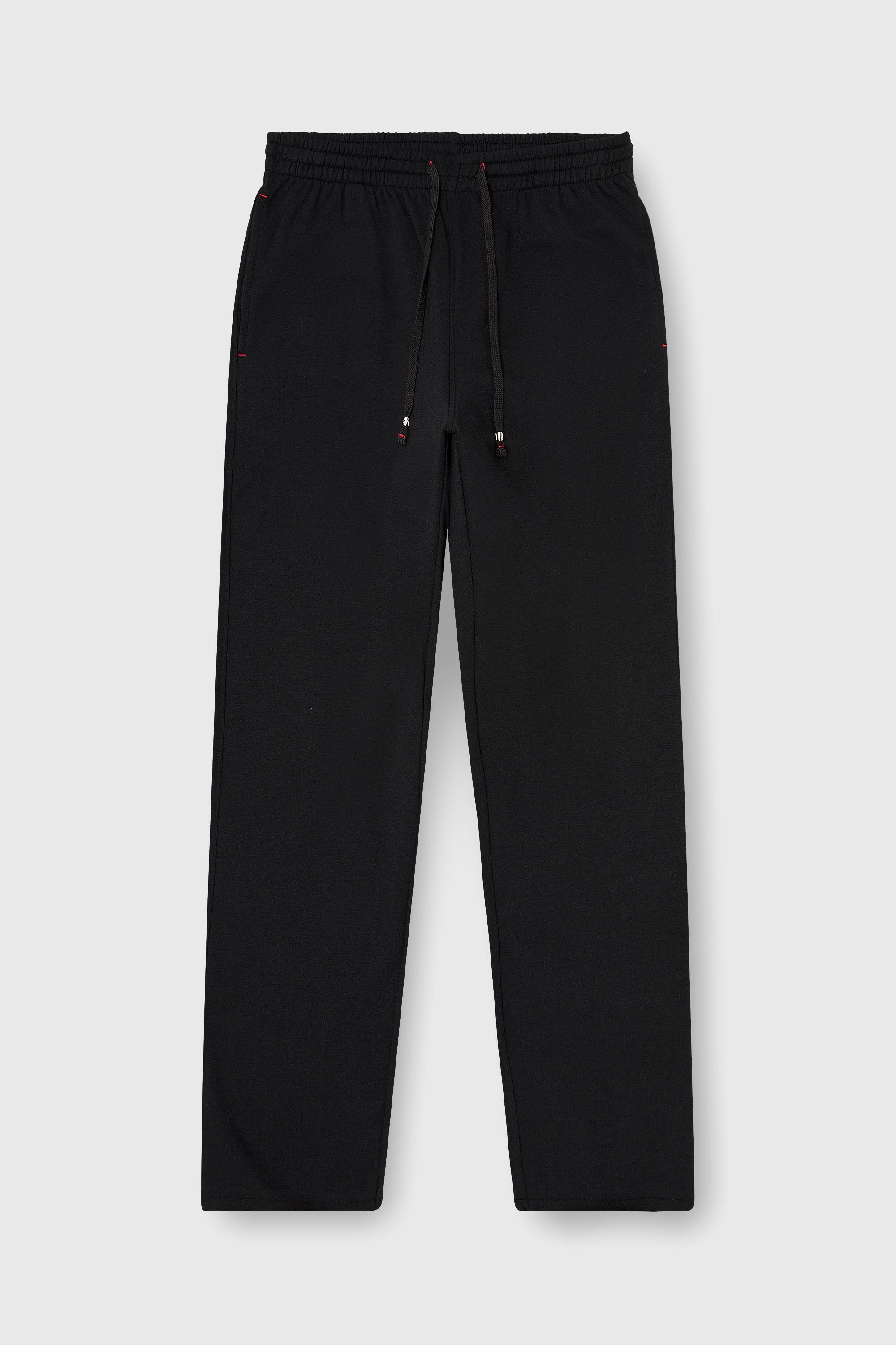 Diesel - INDRA-D-CORE, Pantaloni felpati smerigliati con orli vivi Donna in Nero - 2