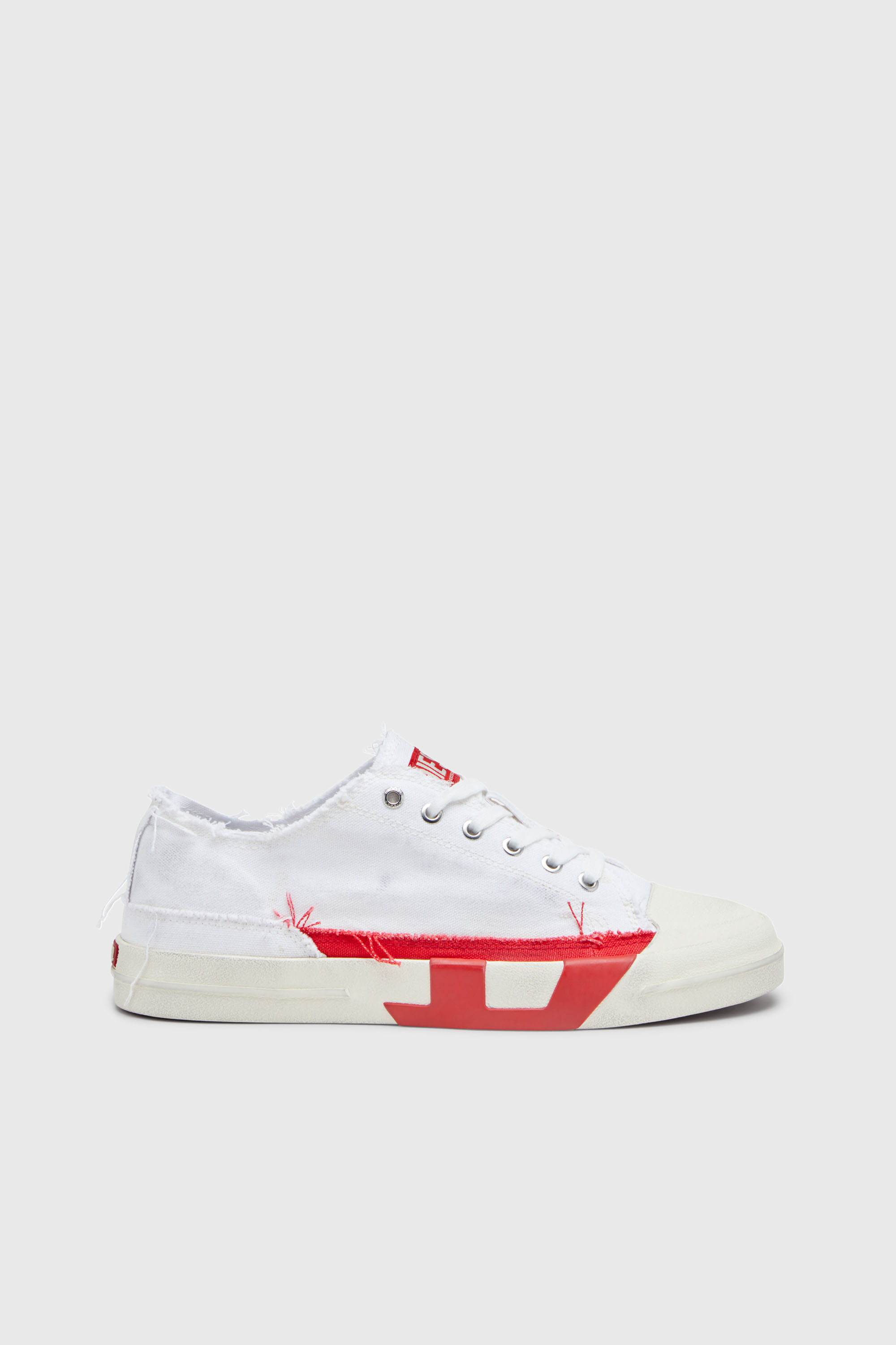 Diesel - S-D-VERSE LOW, S-D-Verse-Sneaker in canvas effetto dirt Uomo in Multicolor - 1