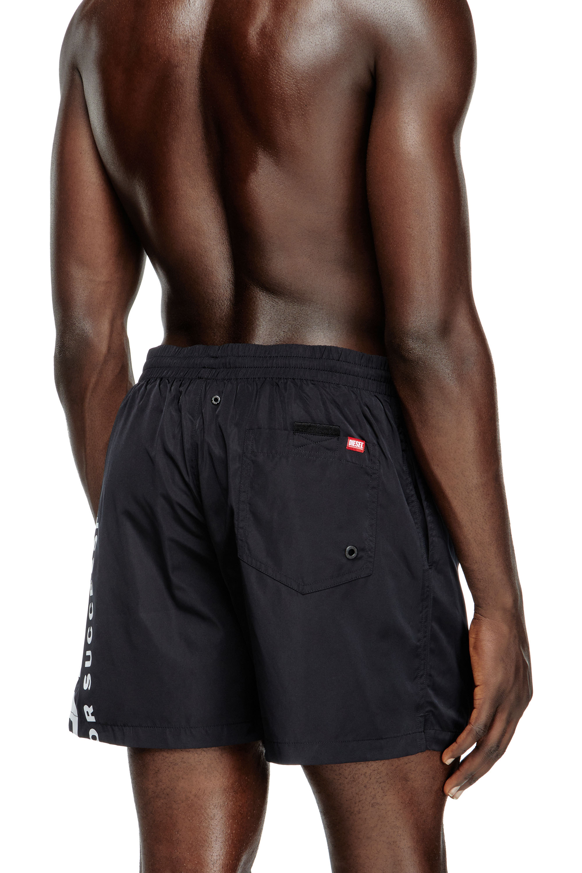 Diesel - RIO-41-D-CORE, Pantaloncini da mare con maxi logo Uomo in Multicolor - 3
