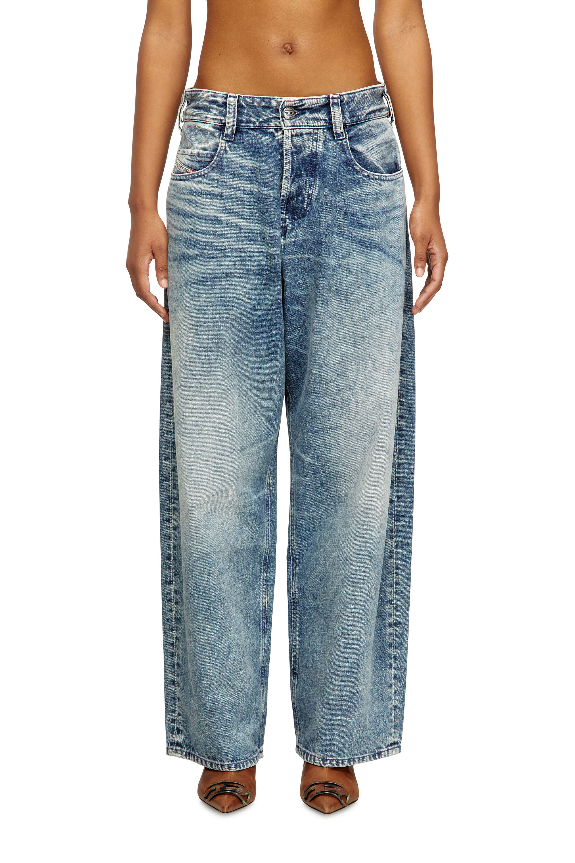 Diesel - Relaxed Jeans 1997 D-Enim 007DA Unisex, Blu Chiaro - Image 6
