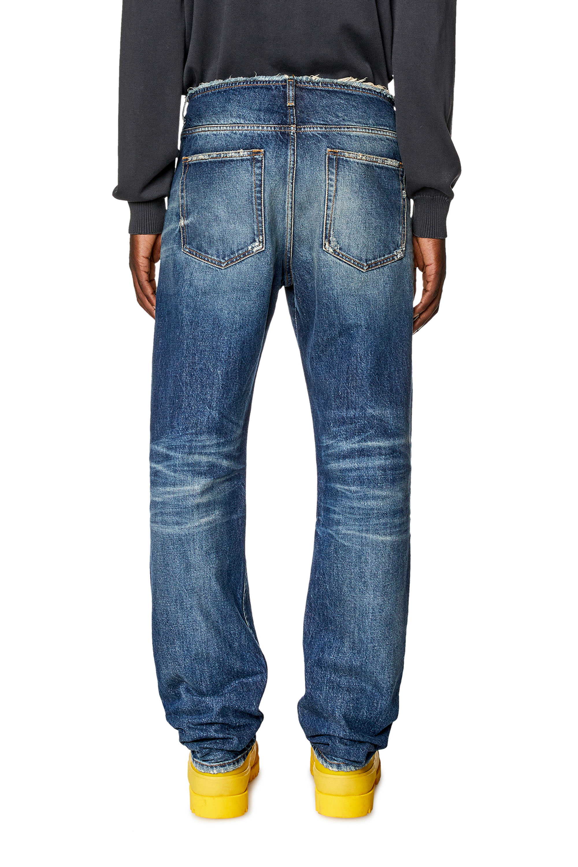 Diesel - Straight Jeans D-Pend 09G92, Blu Scuro - Image 2