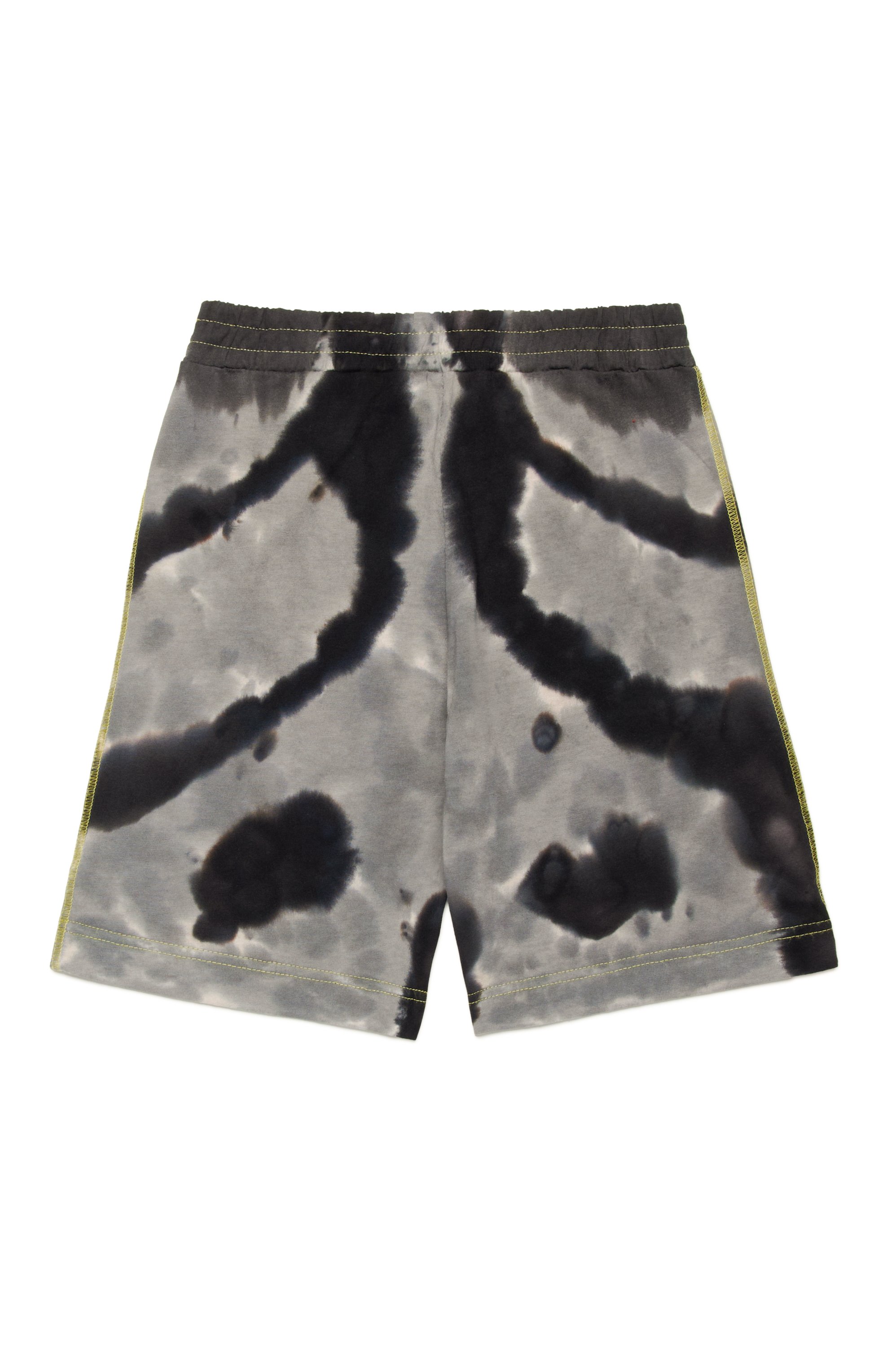 Diesel - PBOBX, Shorts sportivi con stampa batik Uomo in Nero - 2