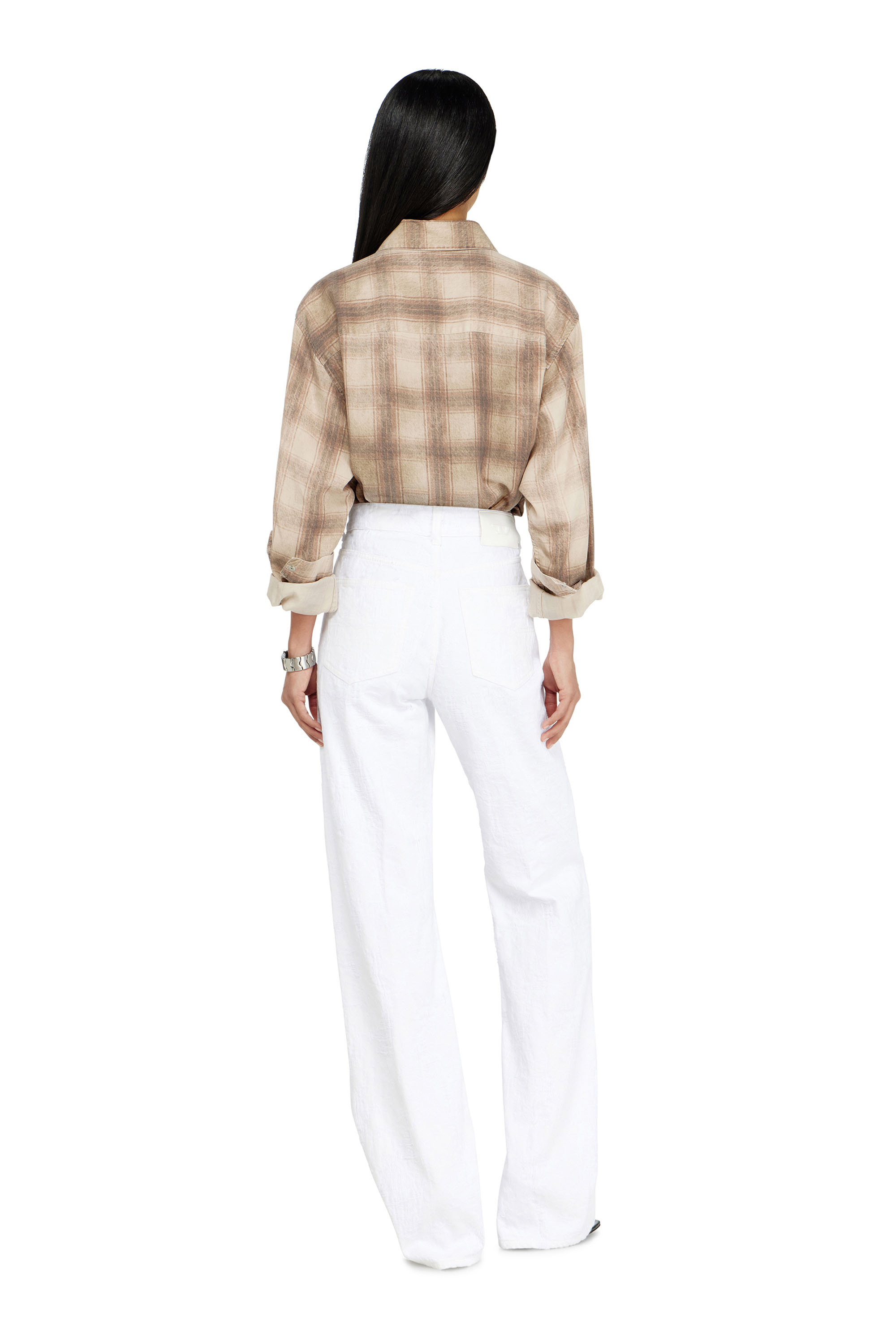 Diesel - Woman's Regular Jeans 1971 D-Sent 007EX, White - 4