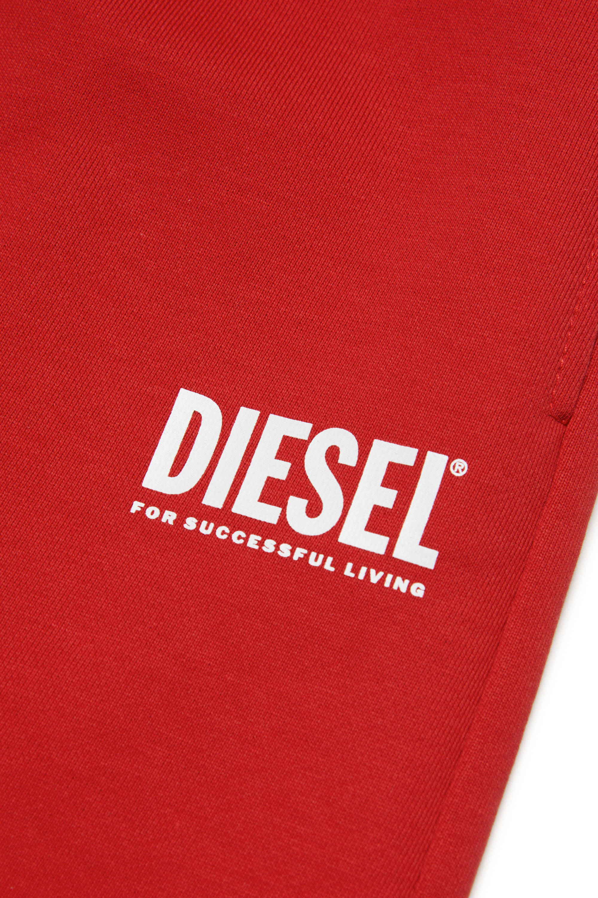 Diesel - LPENSIU DI, Unisex Sweatpants with logo print in Red - Image 3