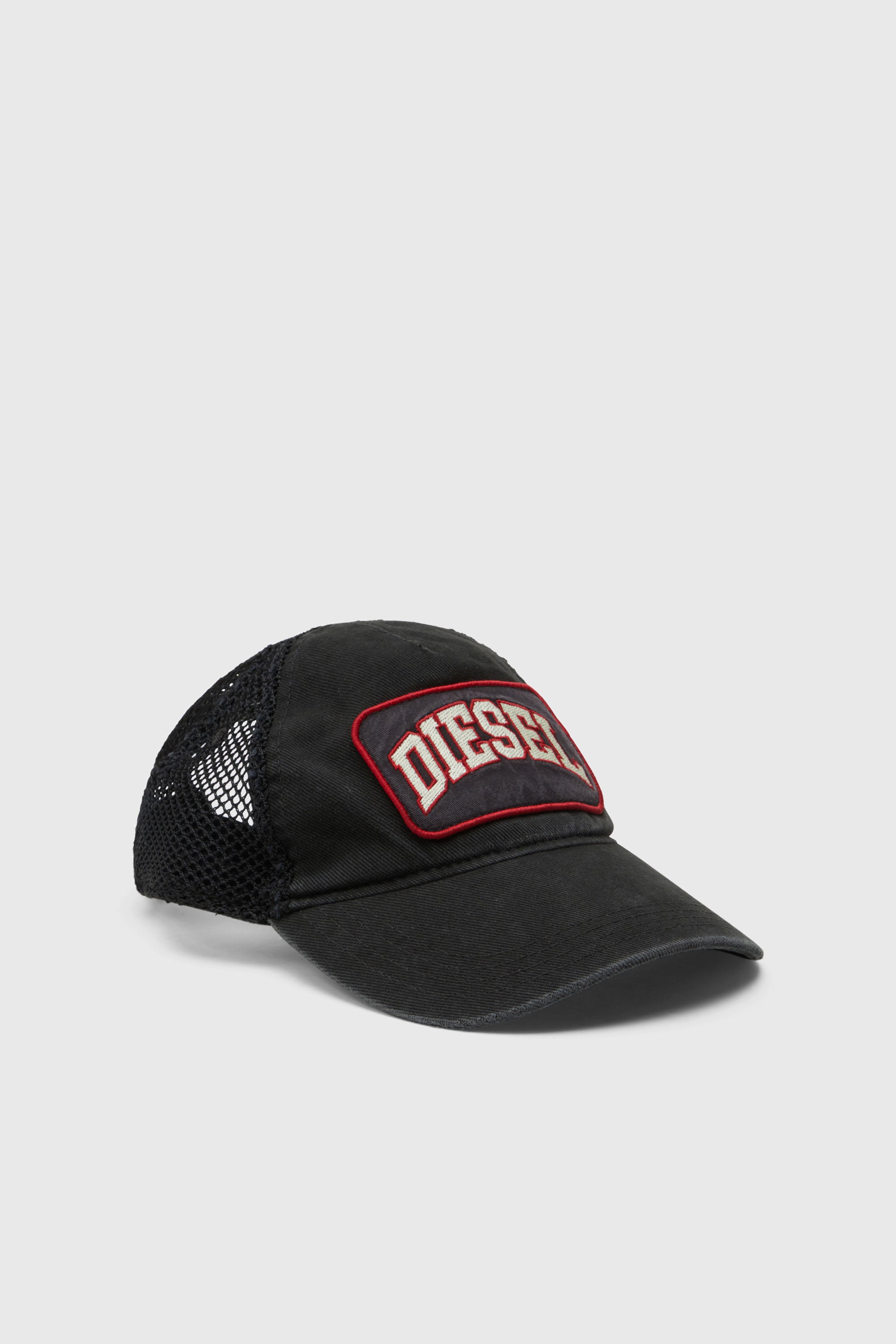 Diesel - C-MESHY, Cappello da baseball in rete Uomo in Nero - 1