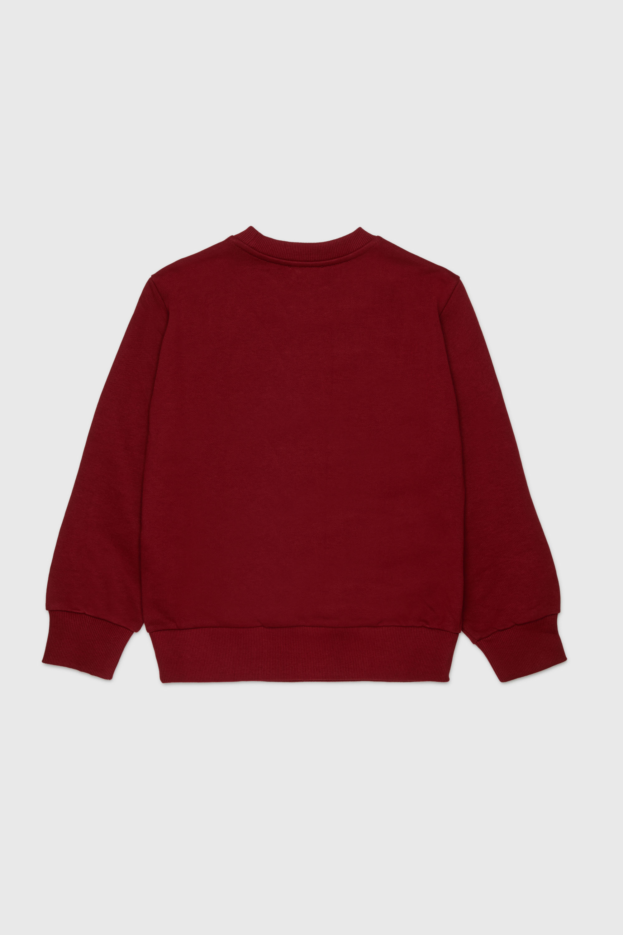 Diesel - SCIRCLE OVER, Felpa con stampa logo Uomo in Rosso - 2