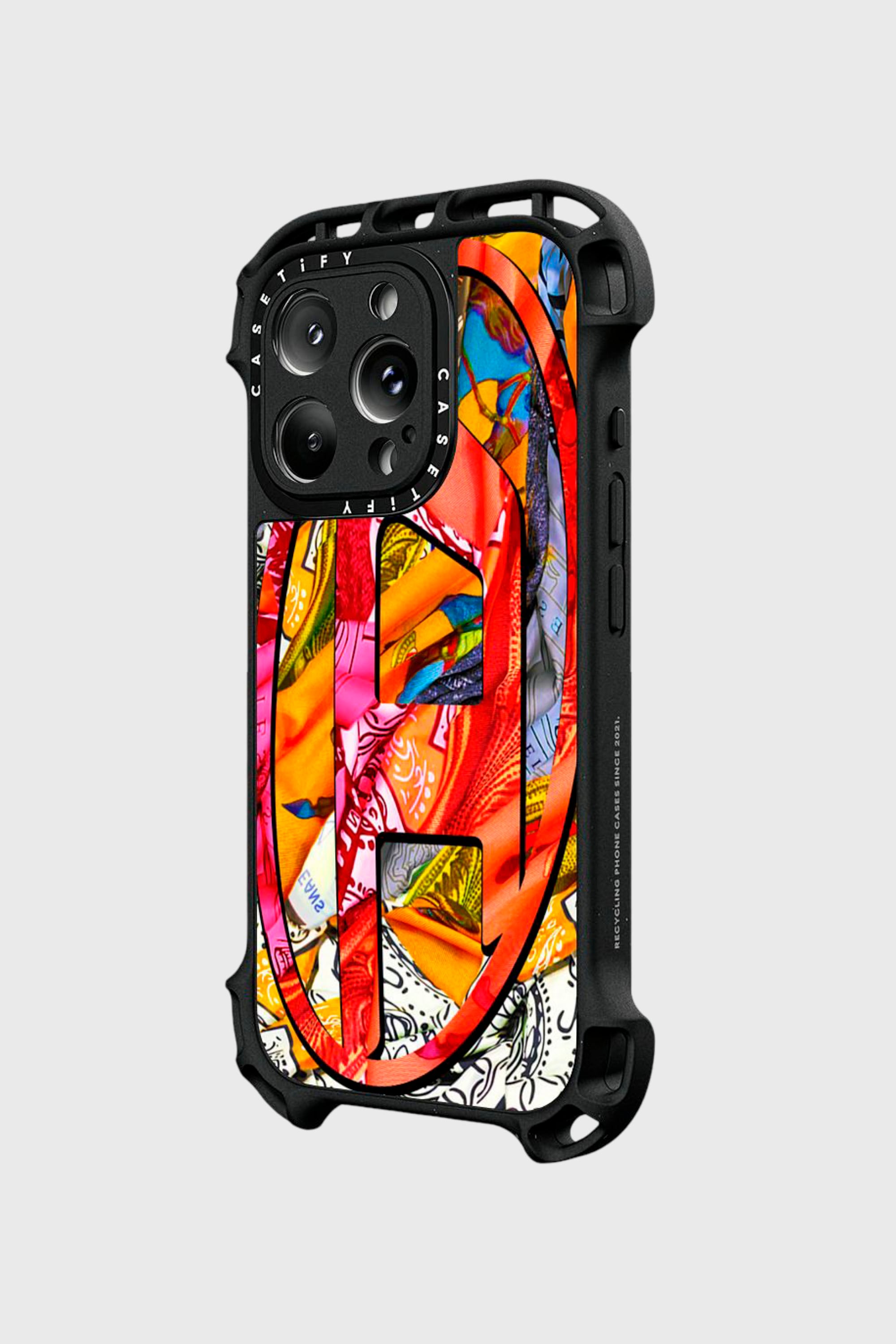 Diesel - 60294 CASETIFY MOULDED CASE, Custodia Bandana iPhone 16 Pro Unisex in Multicolor - 2
