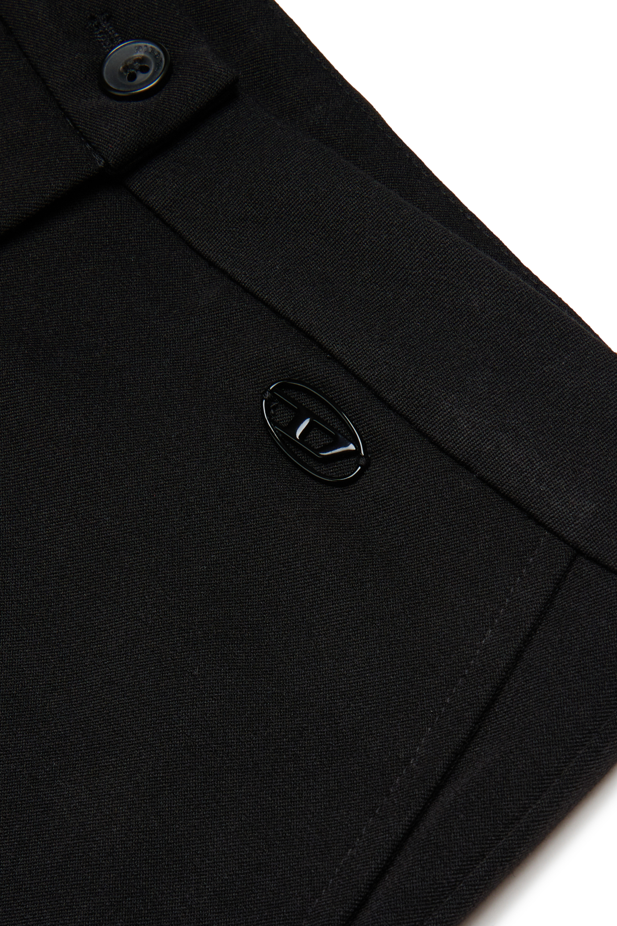 Diesel - PEARL, Pantaloni con taglio svasato Donna in Nero - 4