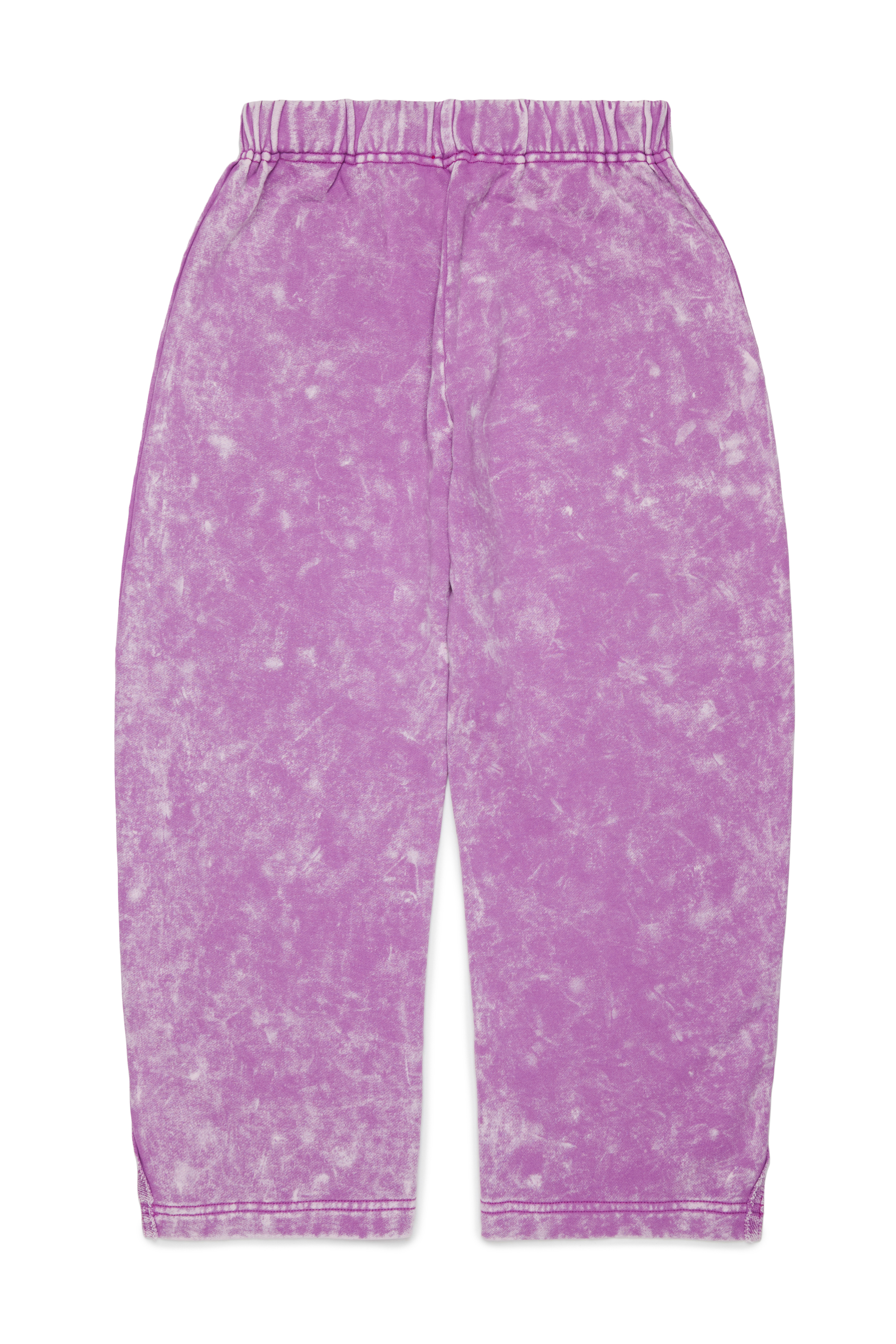 Diesel - PLOXY, Pantaloni in cotone effetto marmorizzato Donna in Viola - 2