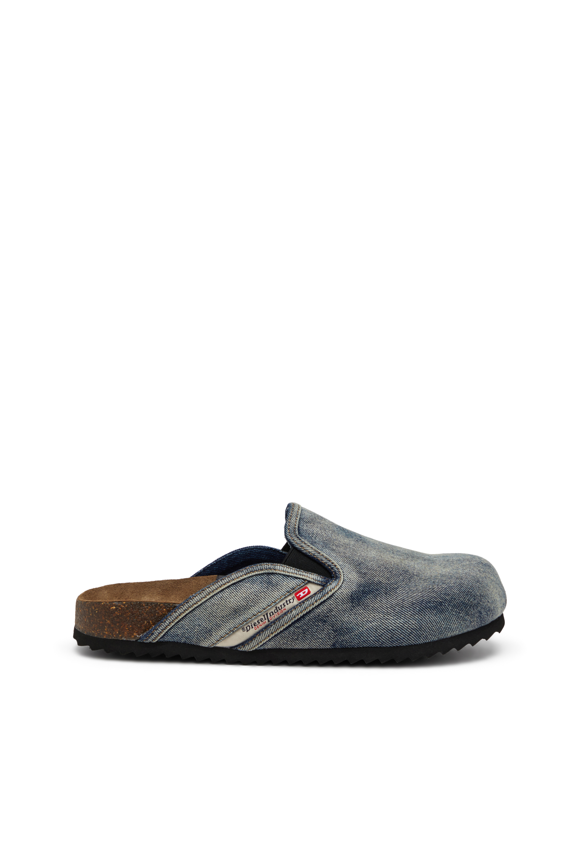 Diesel - D-WOODSTOCK SLIP-ON, Mule in denim Uomo in Blu - 1