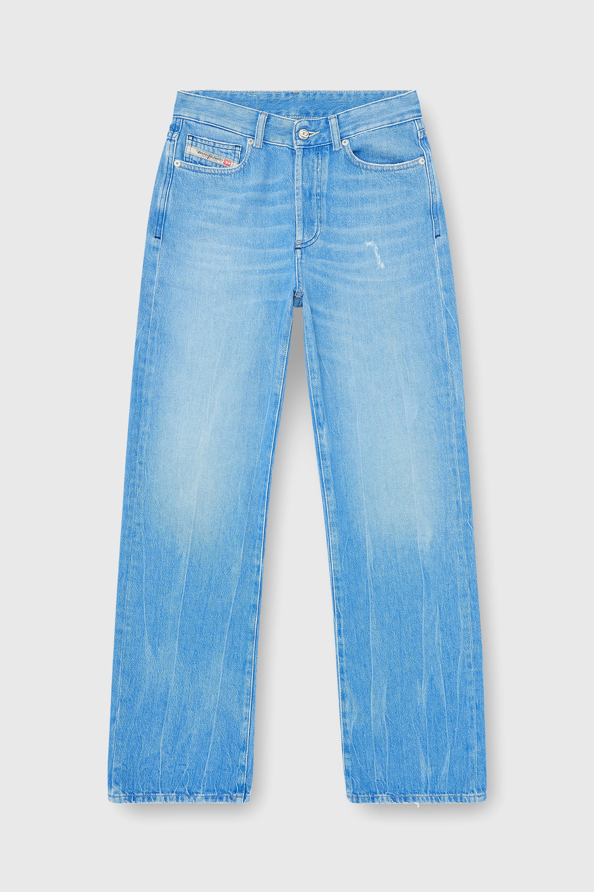 Diesel - Regular Jeans 1971 D-Sent 09P88 Donna, Blu Chiaro - Image 2