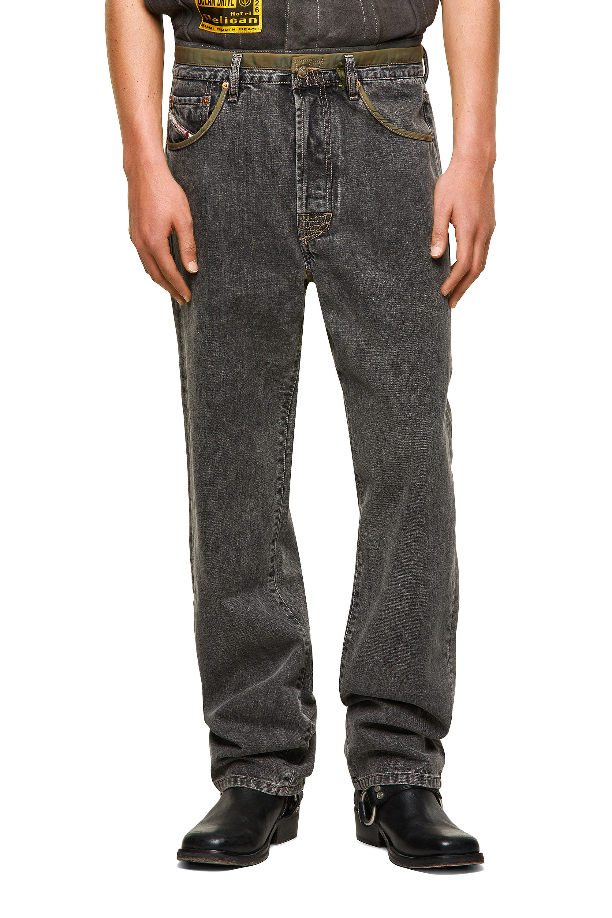 DxD-P2 0CBBH, Nero/Grigio scuro - Jeans