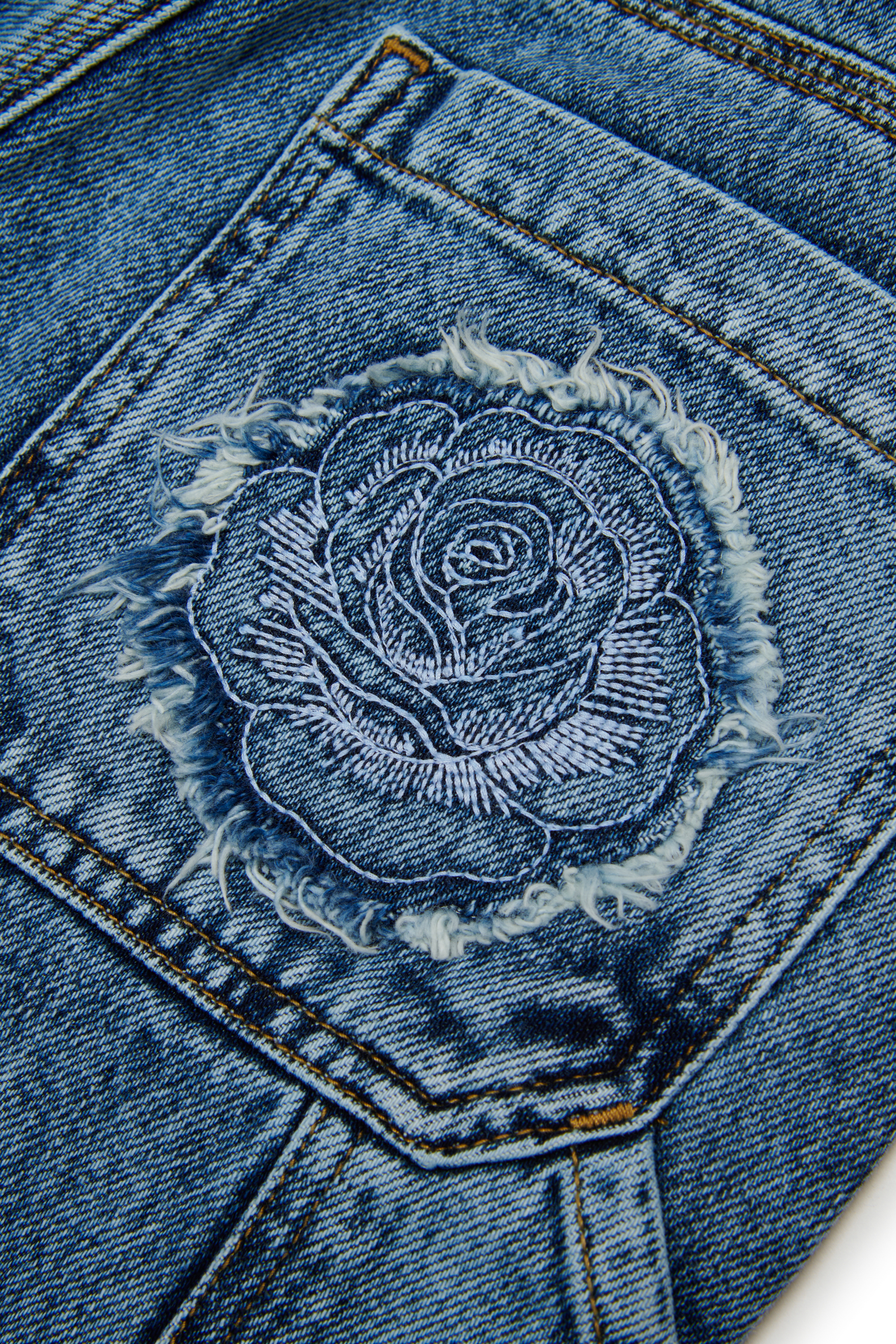 Diesel - D-ARGJX-WORK-J SP Donna, Blu medio - Image 4