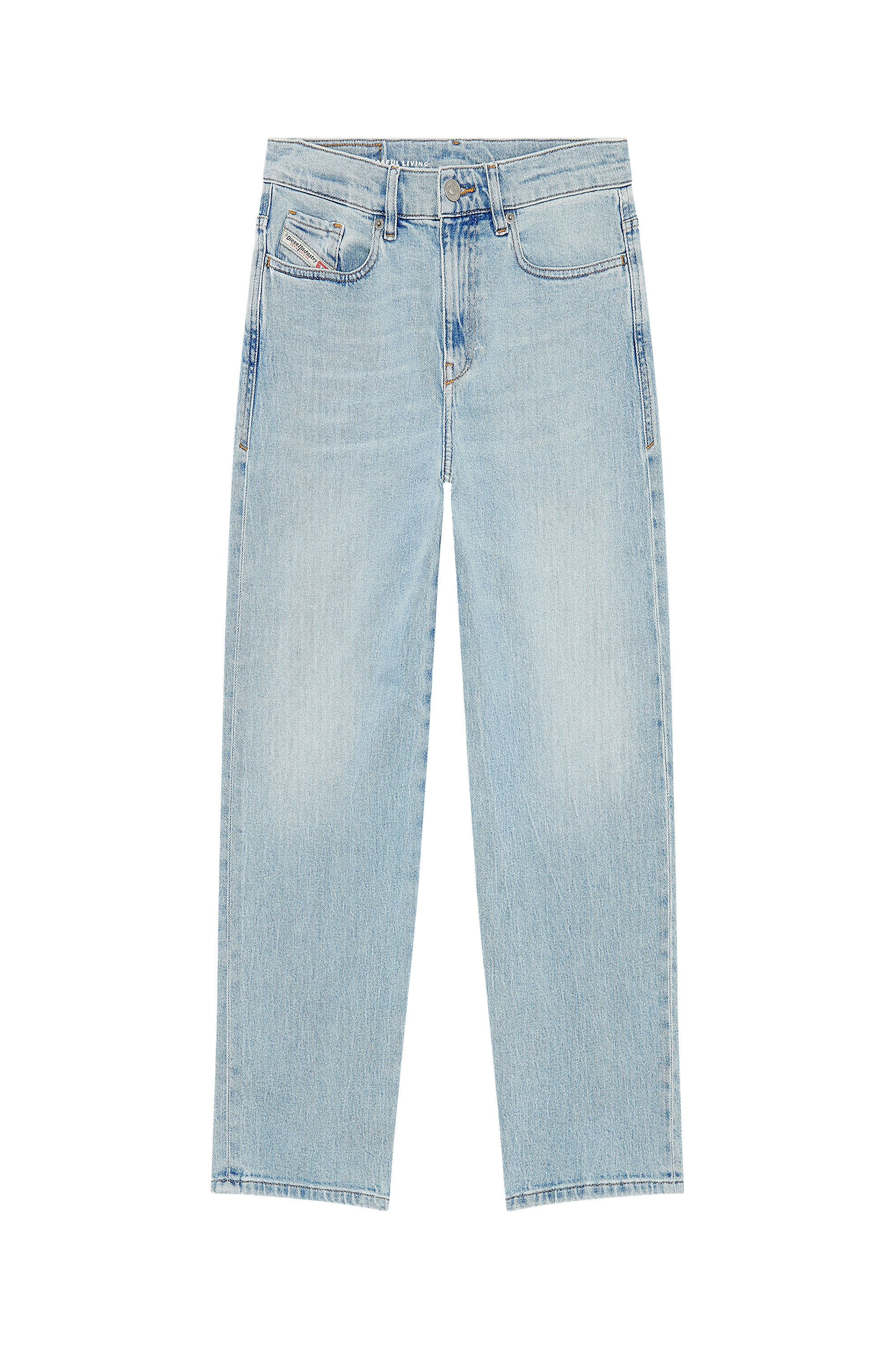 Diesel - Boyfriend Jeans 2016 D-Air 09G74, Blu Chiaro - Image 5