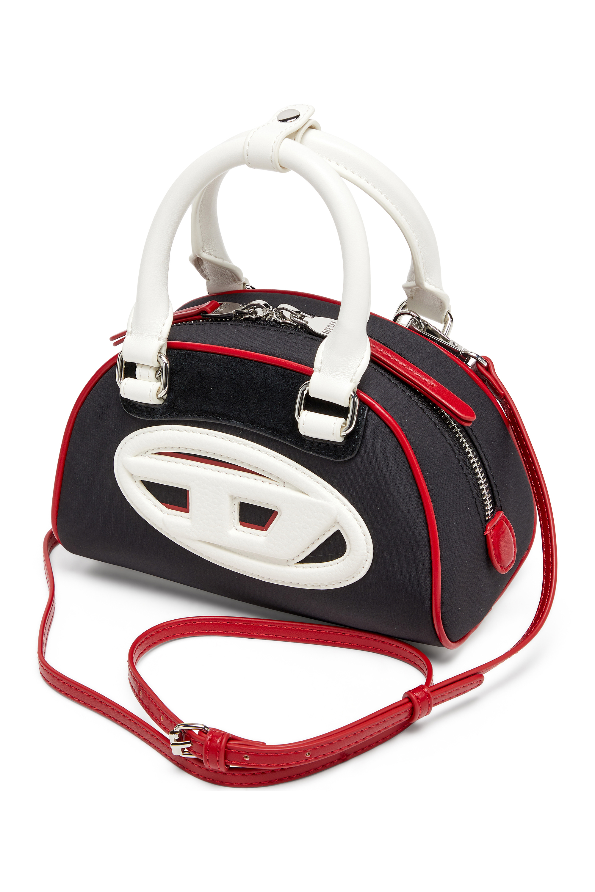 Diesel - 1DR DOME CROSSBODY, 1DR Dome-Borsa bowling mini colour-block Donna in Multicolor - 5