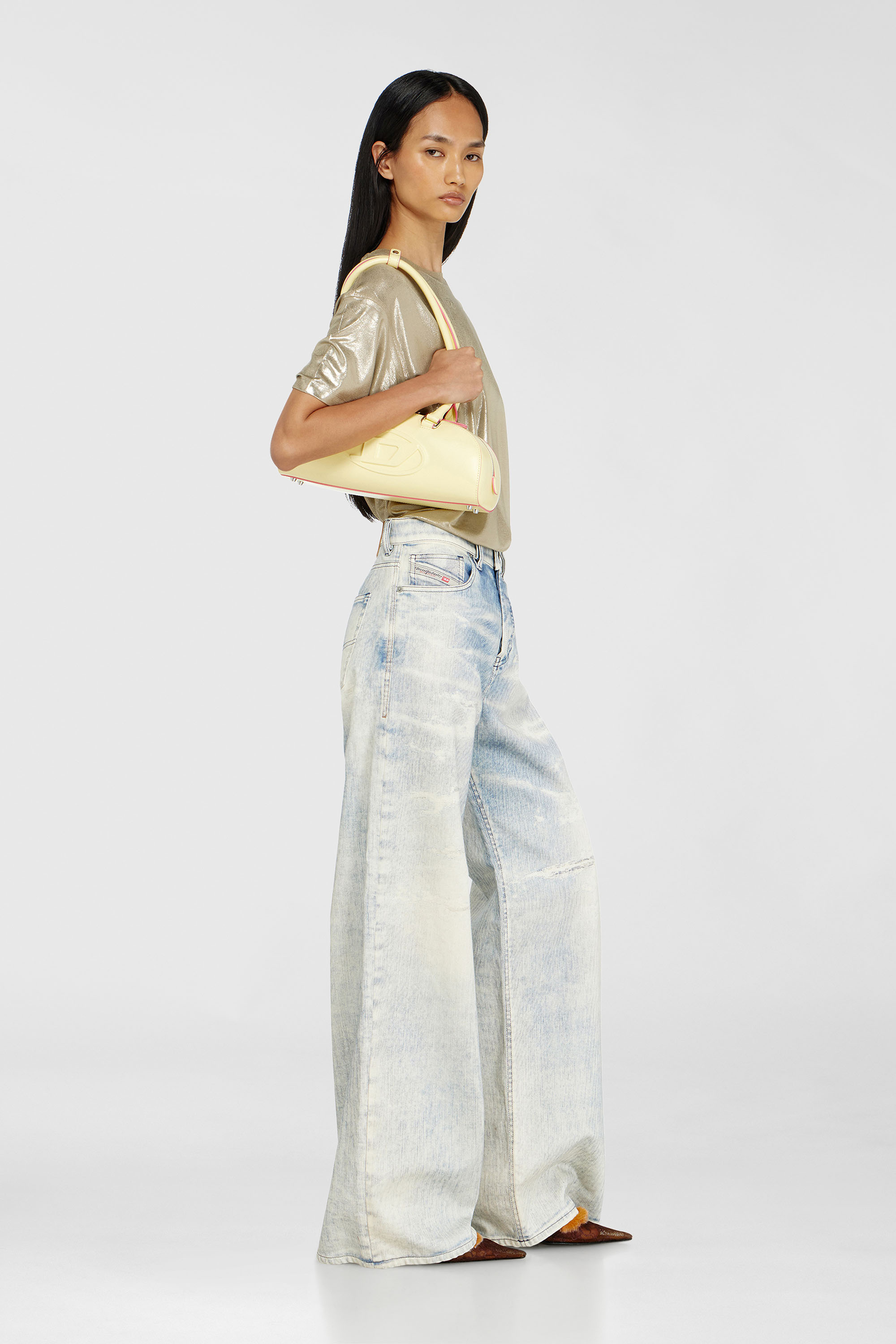 Diesel - Relaxed Jeans 1996 D-Sire 09R69 Donna, Blu Chiaro - Image 2