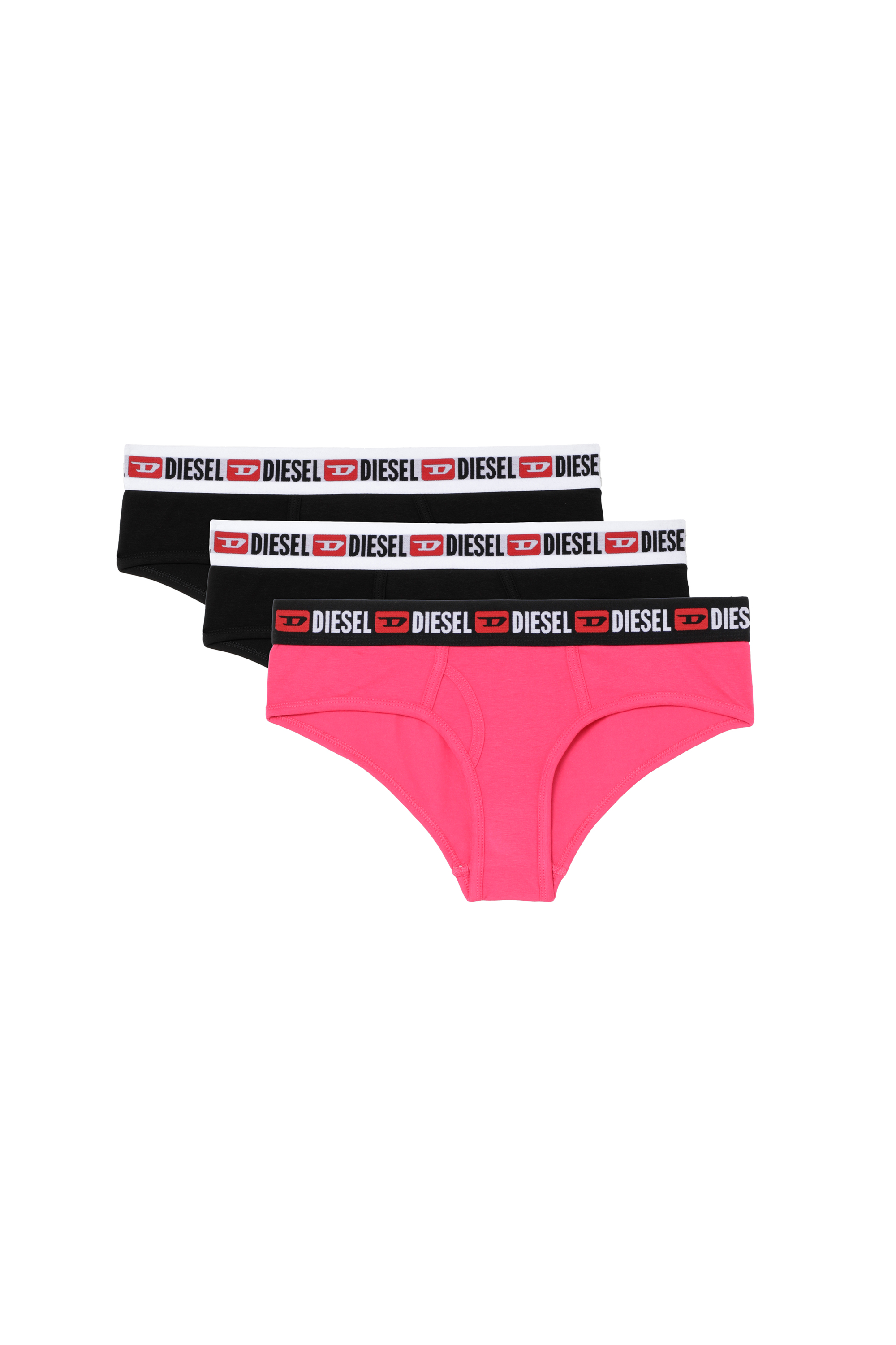 UFPN-OXY-THREEPACK, Nero/Rosa - Slips