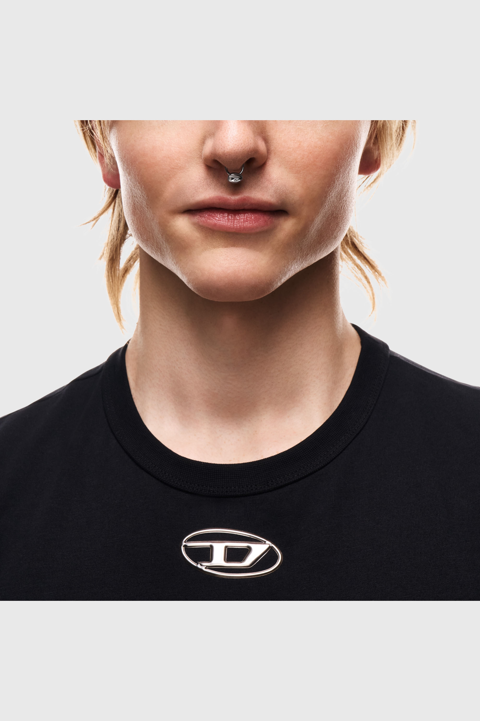 Diesel - DX1701040 JEWELLERY, Piercing septum in acciaio inox Unisex in Argento - 5