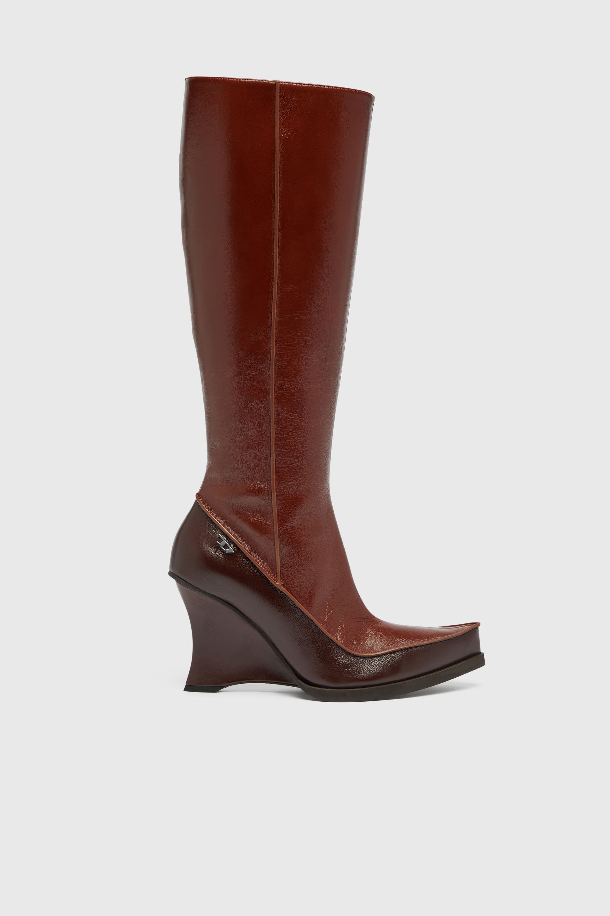 Diesel - D-LUCETTE-90-KB W, D-Lucette-Stivali al ginocchio in pelle Donna in ToBeDefined - 1