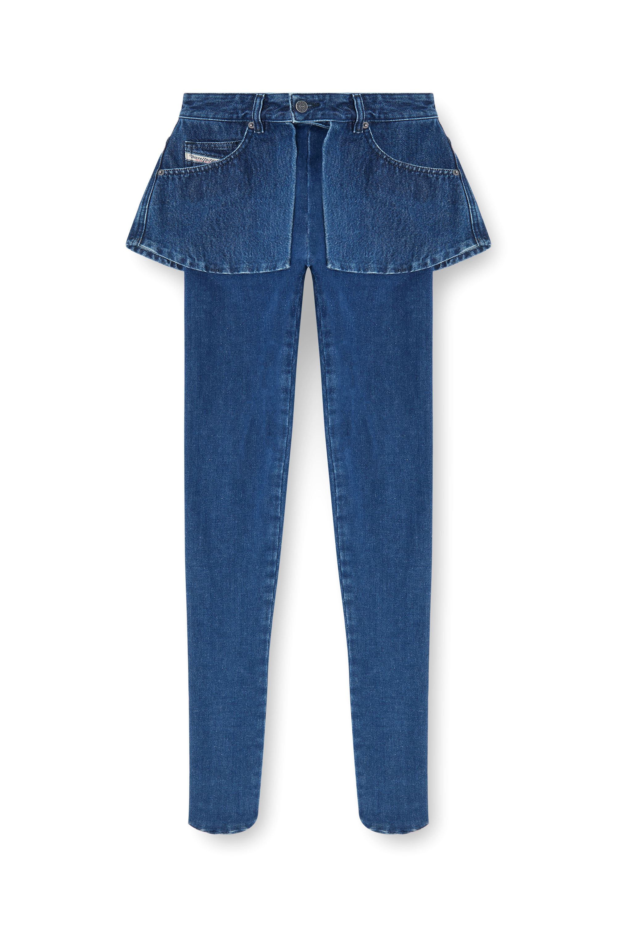 Diesel - Skinny Jeans D-Spika 09R31 Donna, Blu Scuro - Image 7