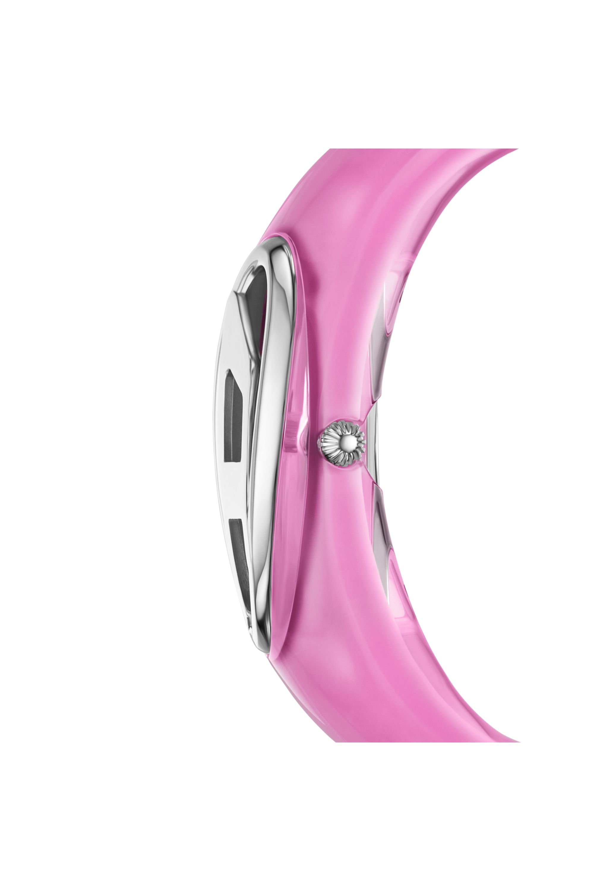 Diesel - DZ5617 WATCH, Orologio Wonder-D in nylon e resina Donna in Rosa - 3