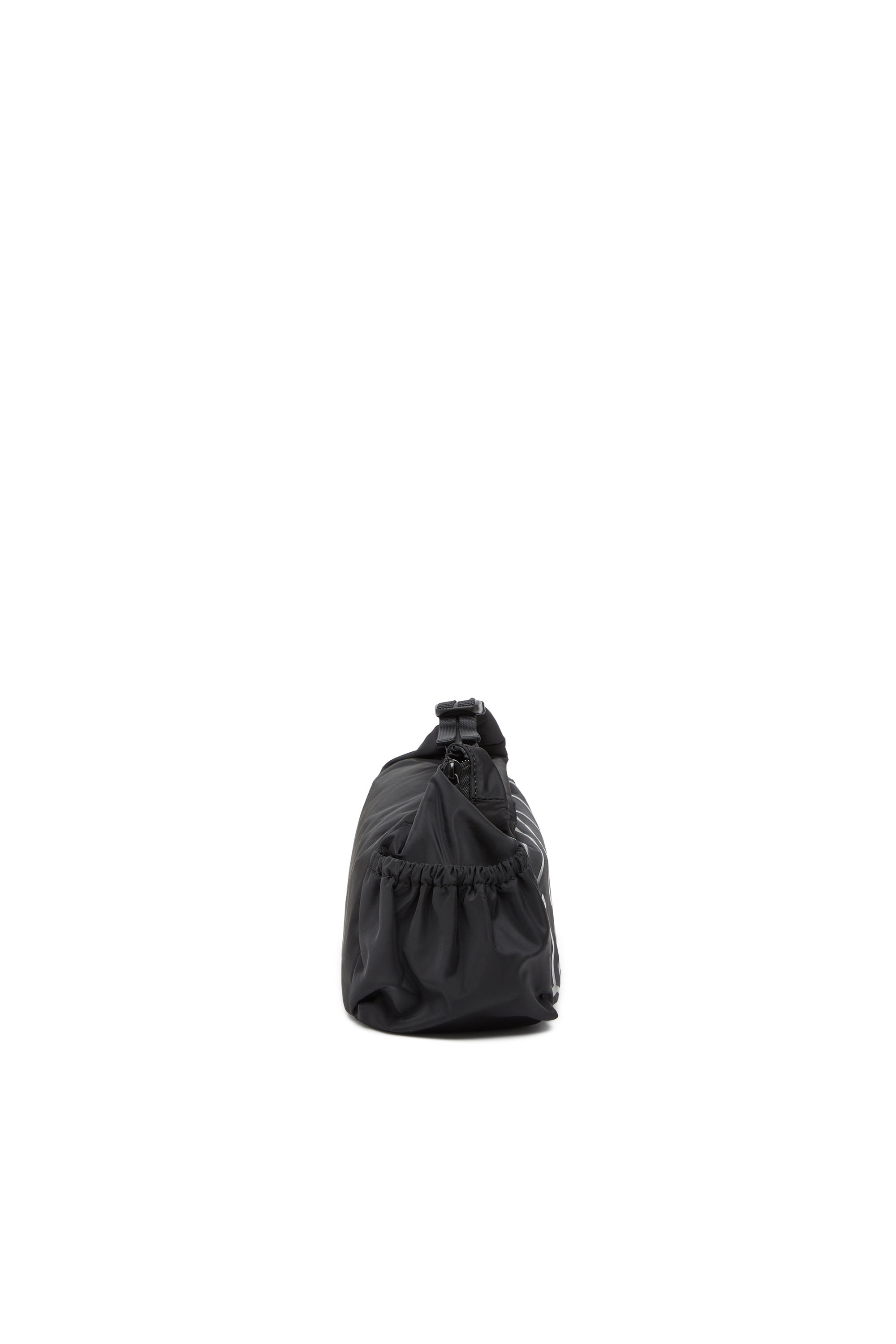 Diesel - DRAPE WASH BAG X, Beauty in nylon con stampa Oval D Uomo in Nero - 3