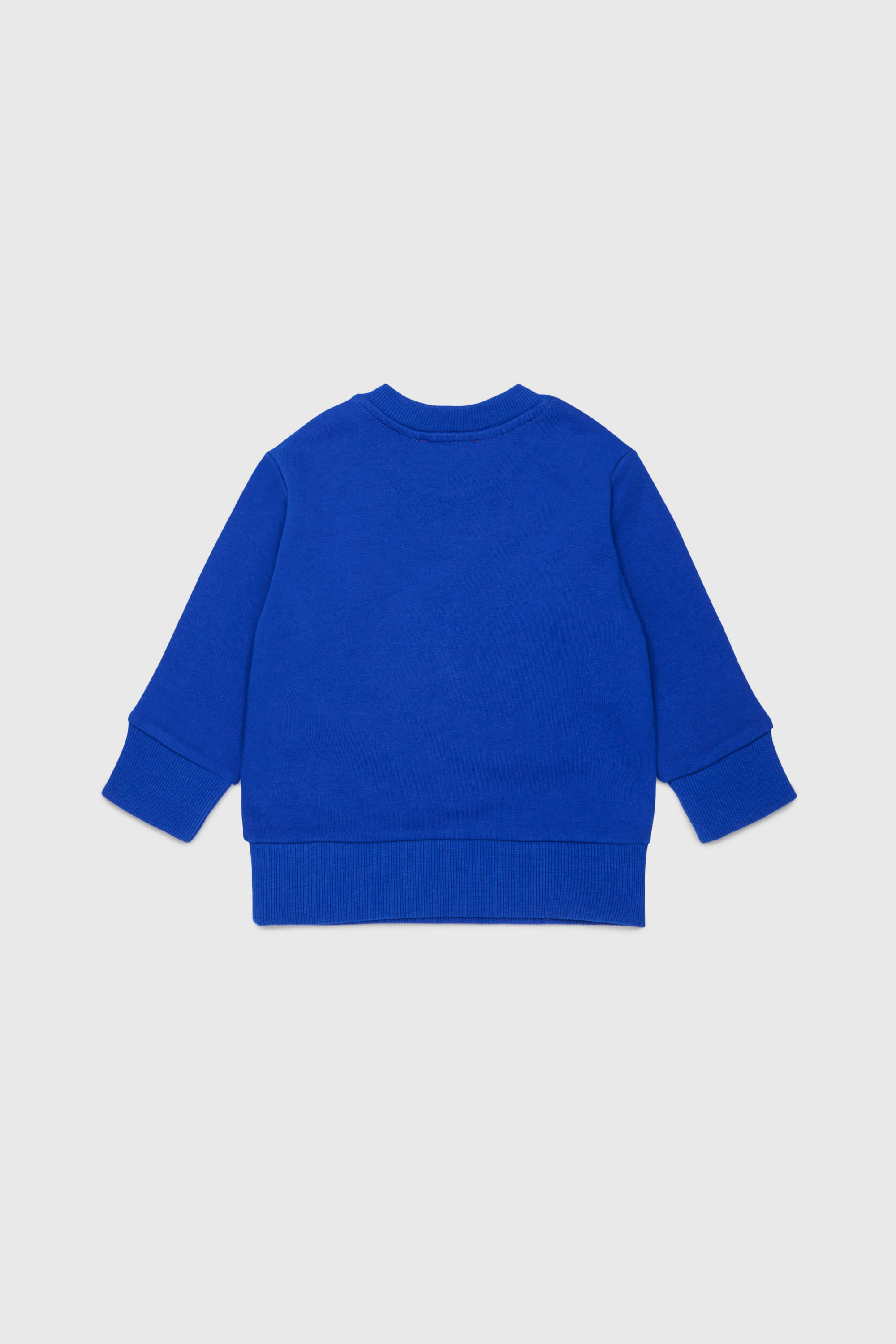 Diesel - SDSELB, Felpa in cotone con stampa logo Unisex in Blu - 2