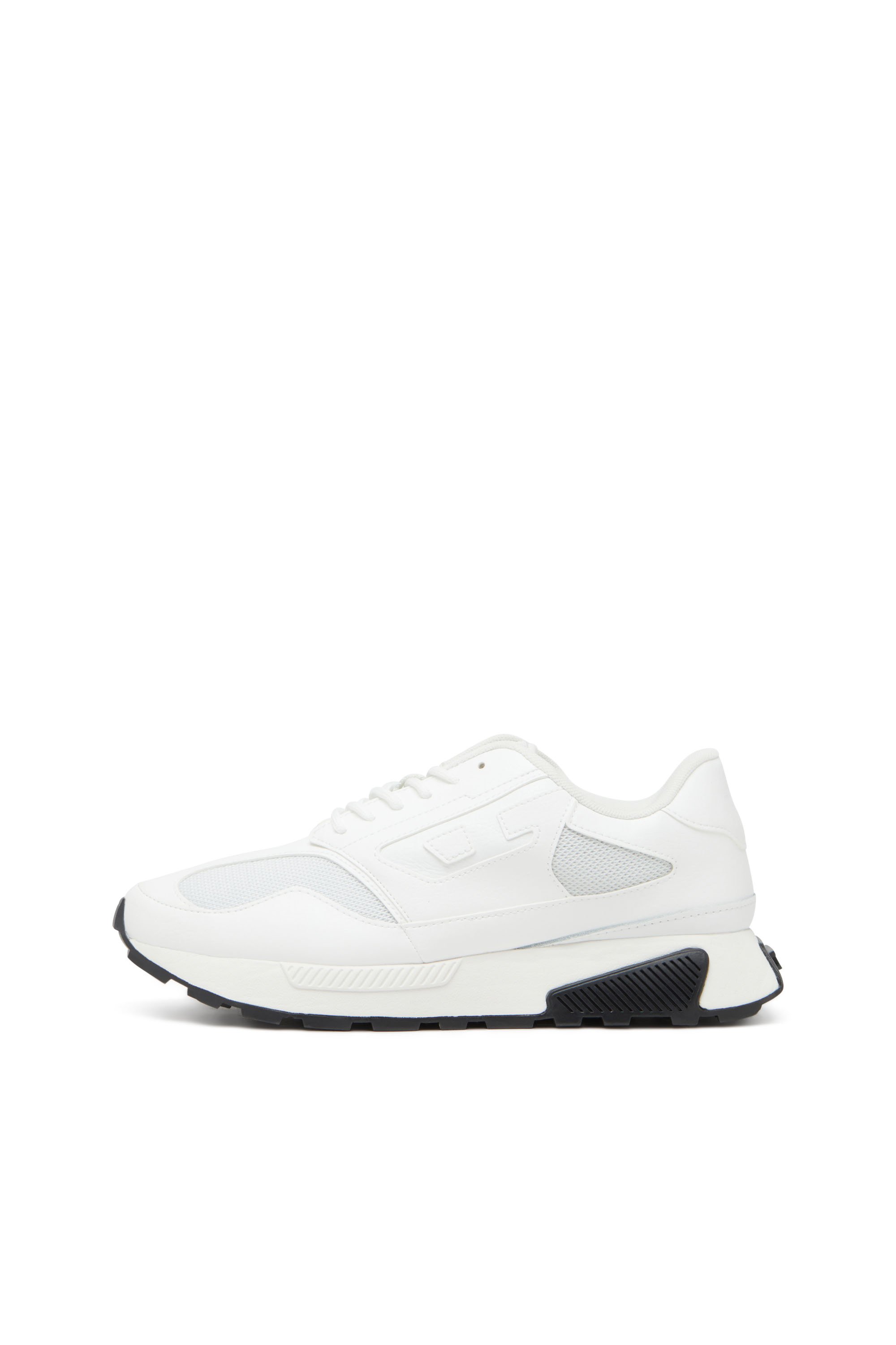 Diesel - S-TAME-D RUNNING W, Sneaker in rete e PU Donna in Bianco - 7