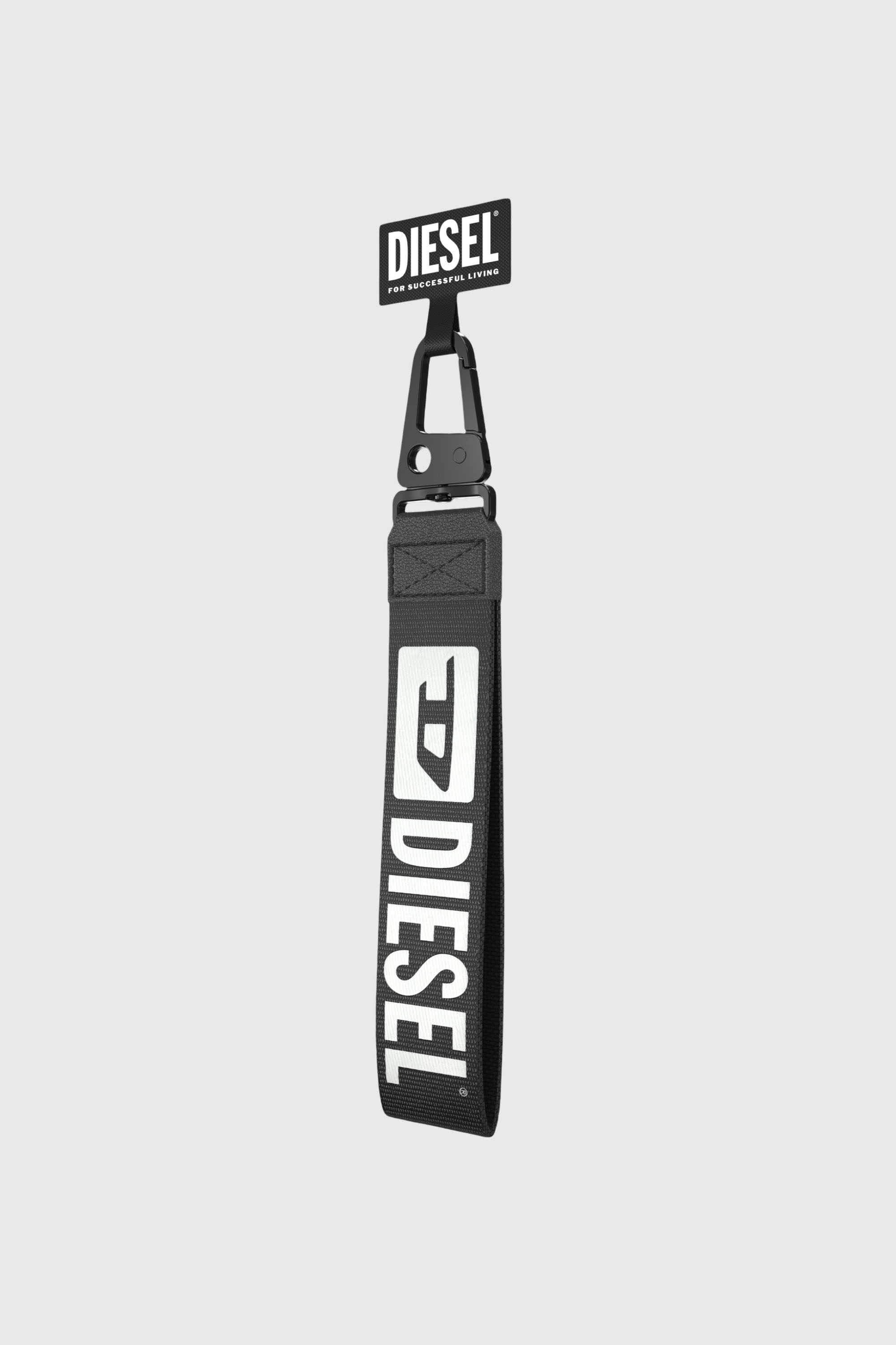Diesel - 60191 WRIST STRAP, Cinturino universale porta smartphone Unisex in Nero - 1