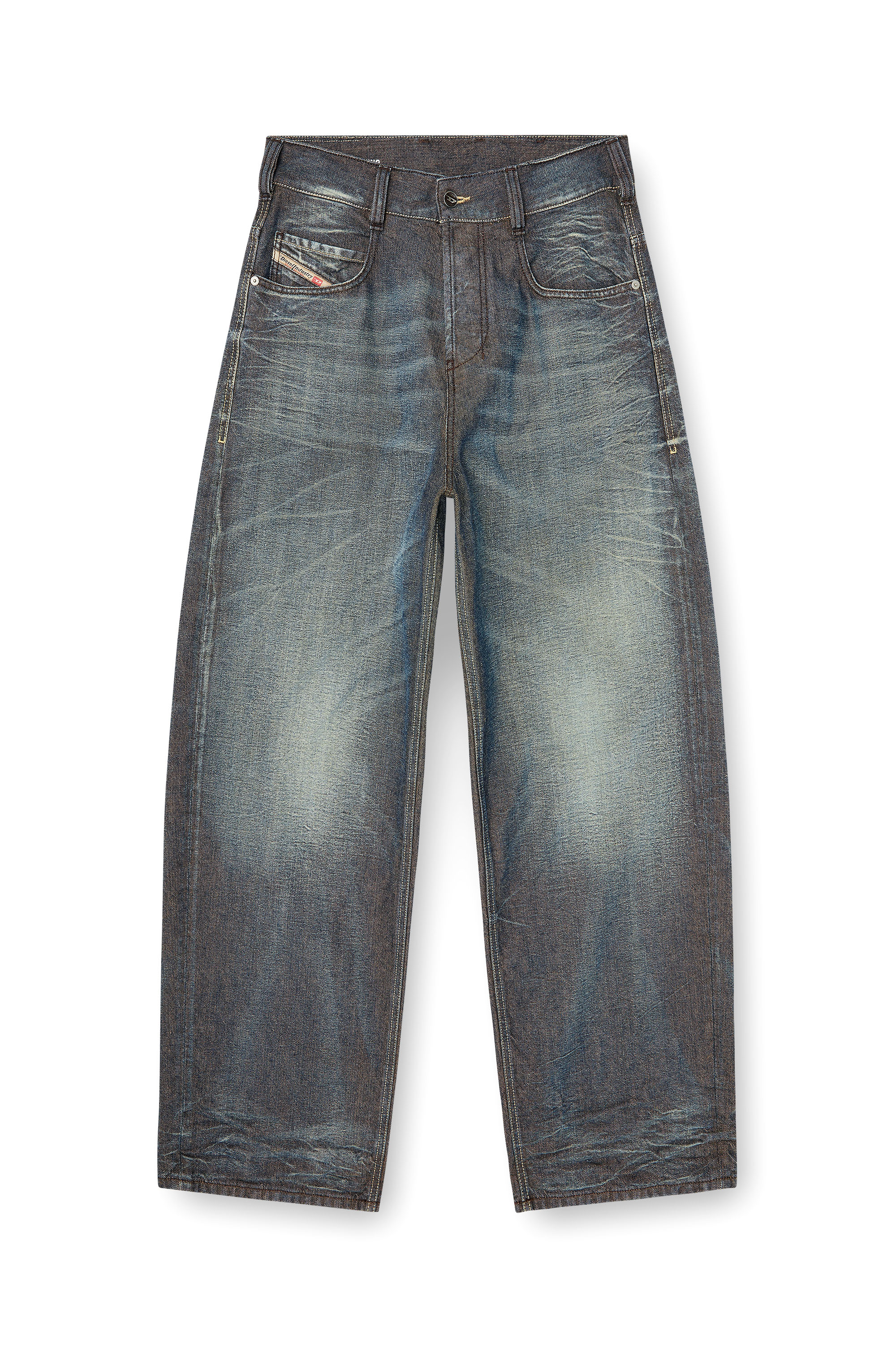 Diesel - Relaxed Jeans 1997 D-Enim-M 007EM Unisex, Blu Scuro - Image 6