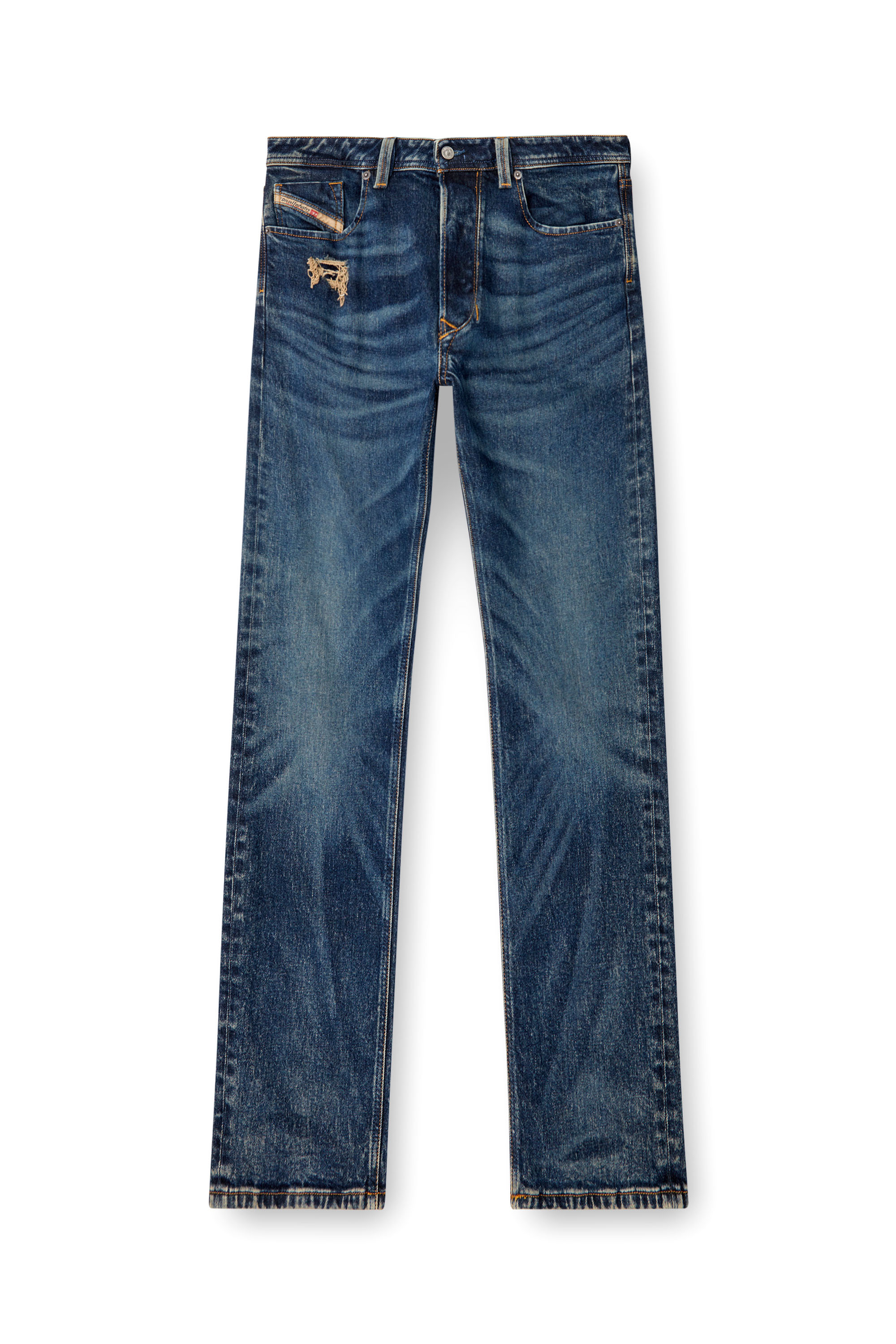 Diesel - Regular Jeans 1985 Larkee 007Y3 Uomo, Blu Scuro - Image 3