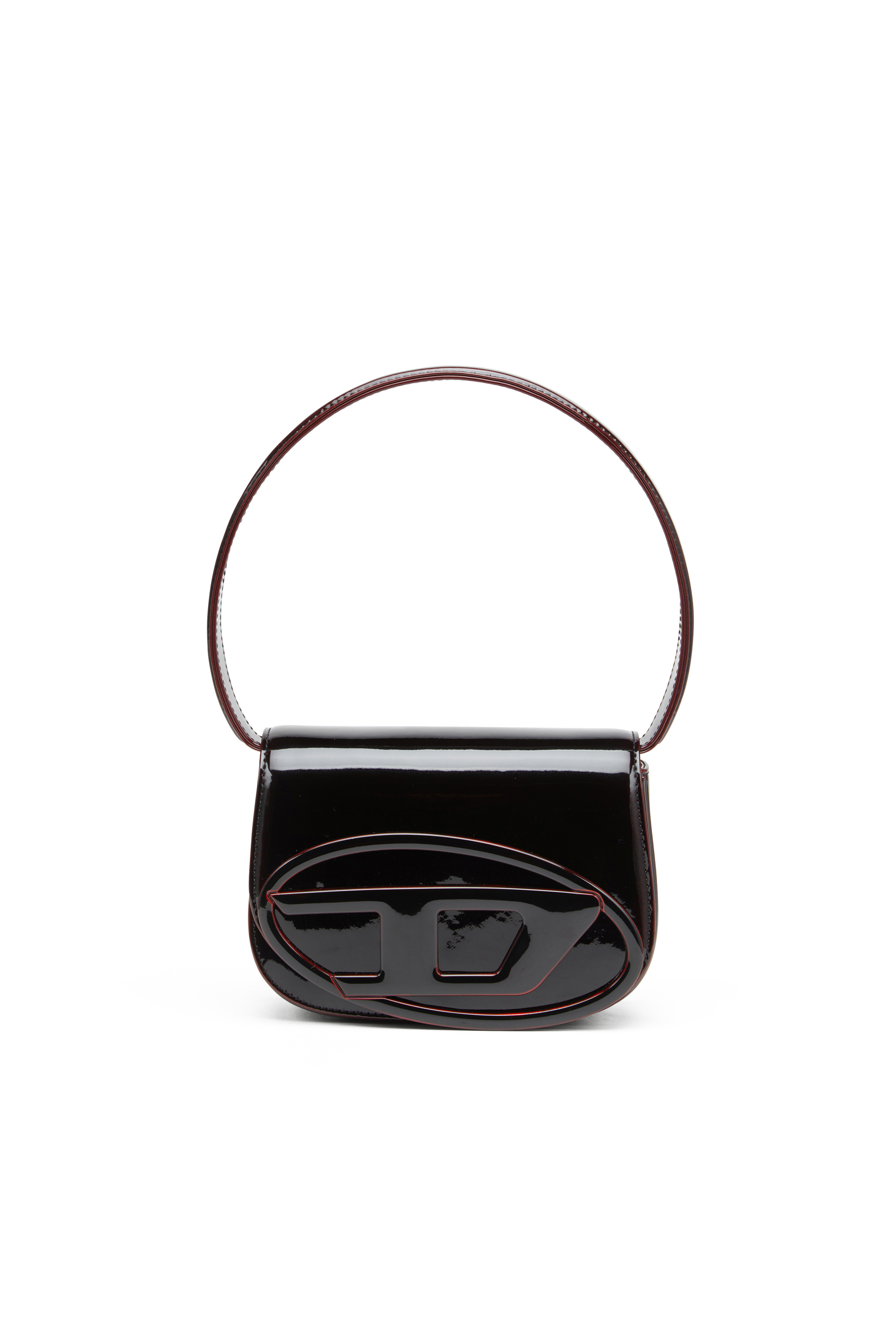 Diesel - 1DR, 1DR-Borsa iconica 1DR in PU effetto liquid Donna in Rosso - 2