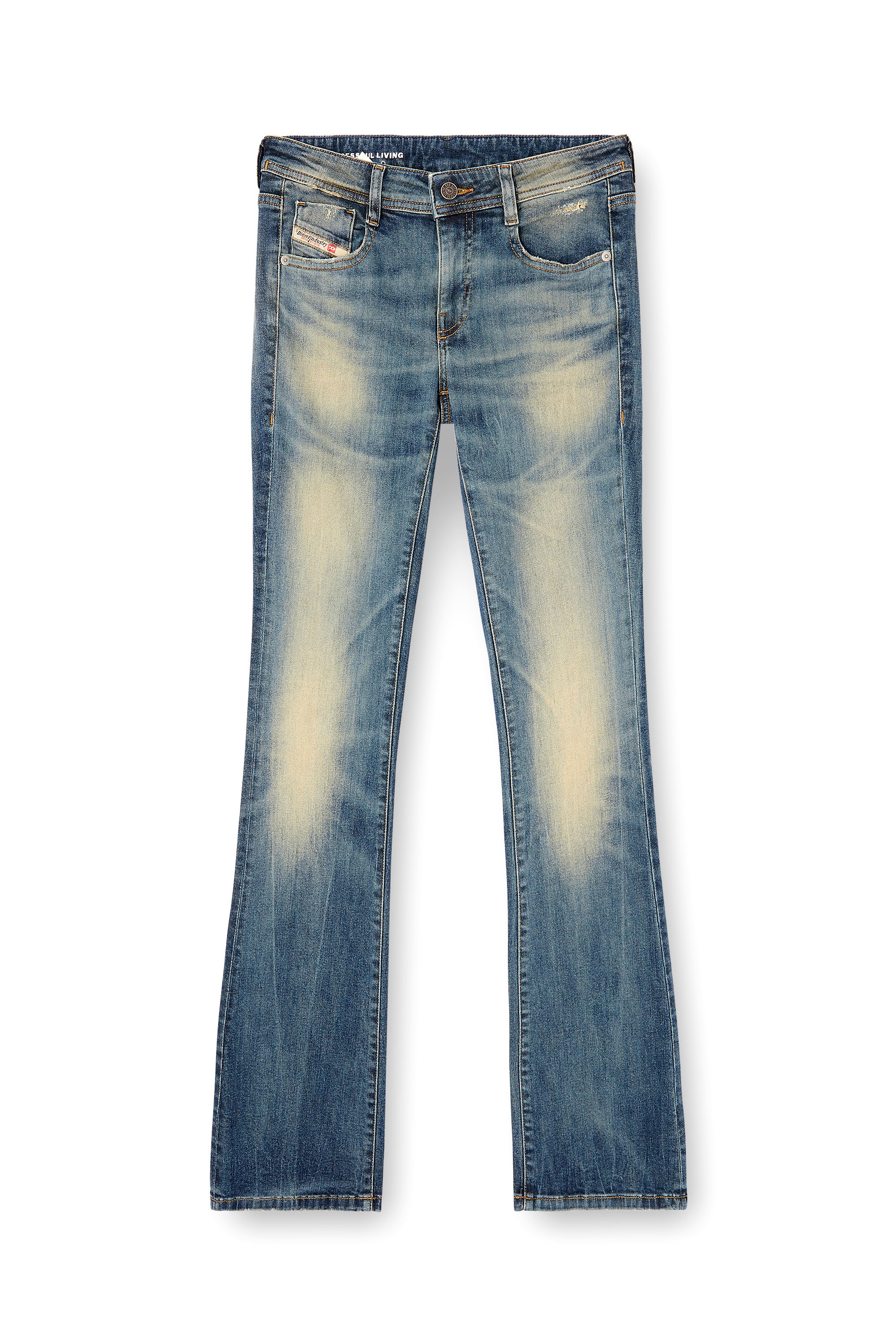 Bootcut Jeans 1969 D-Ebbey 0ADBP, Blu medio