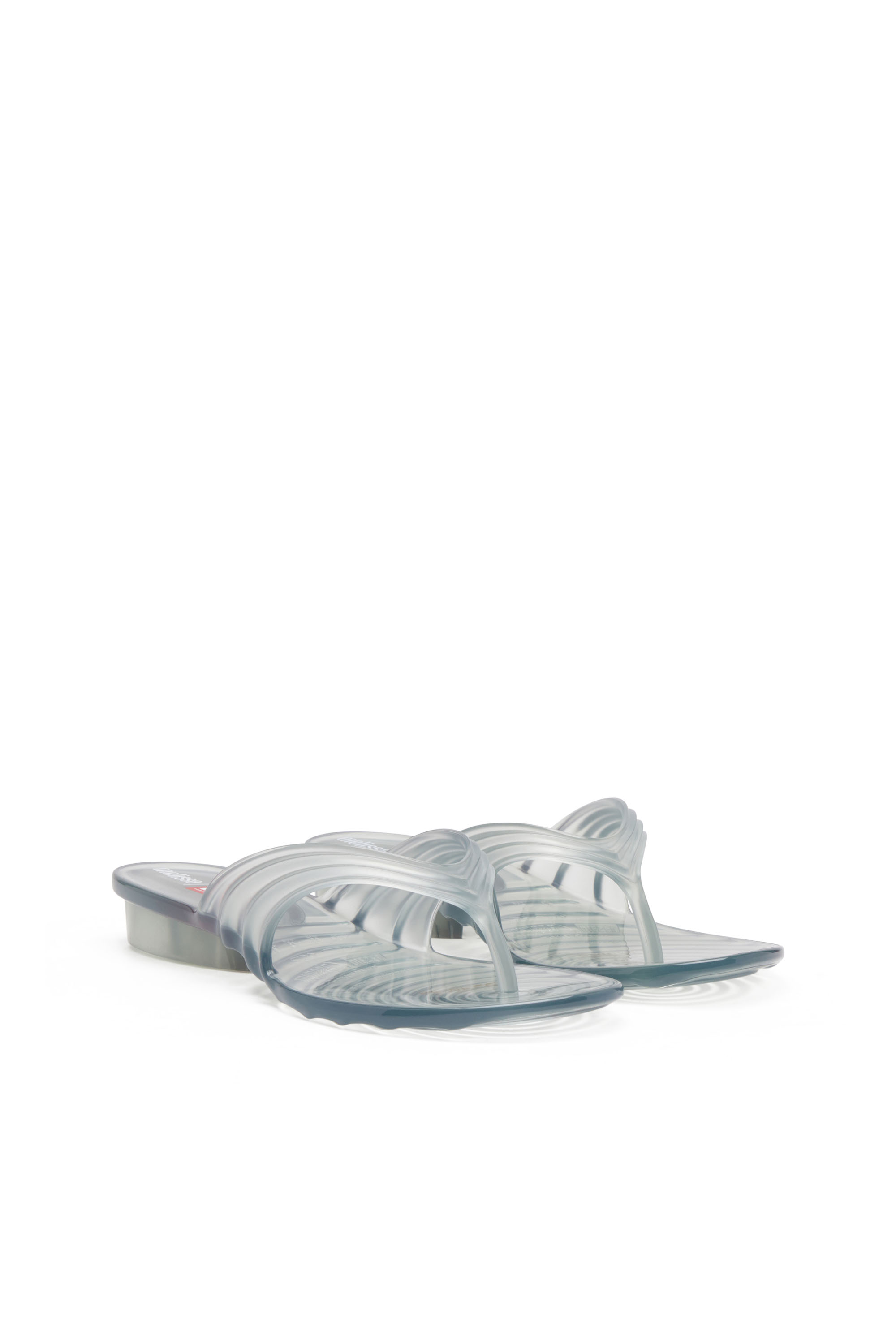 Diesel - MELISSA QUANTUM THONG, Infradito in Melflex® Donna in Grigio - 3
