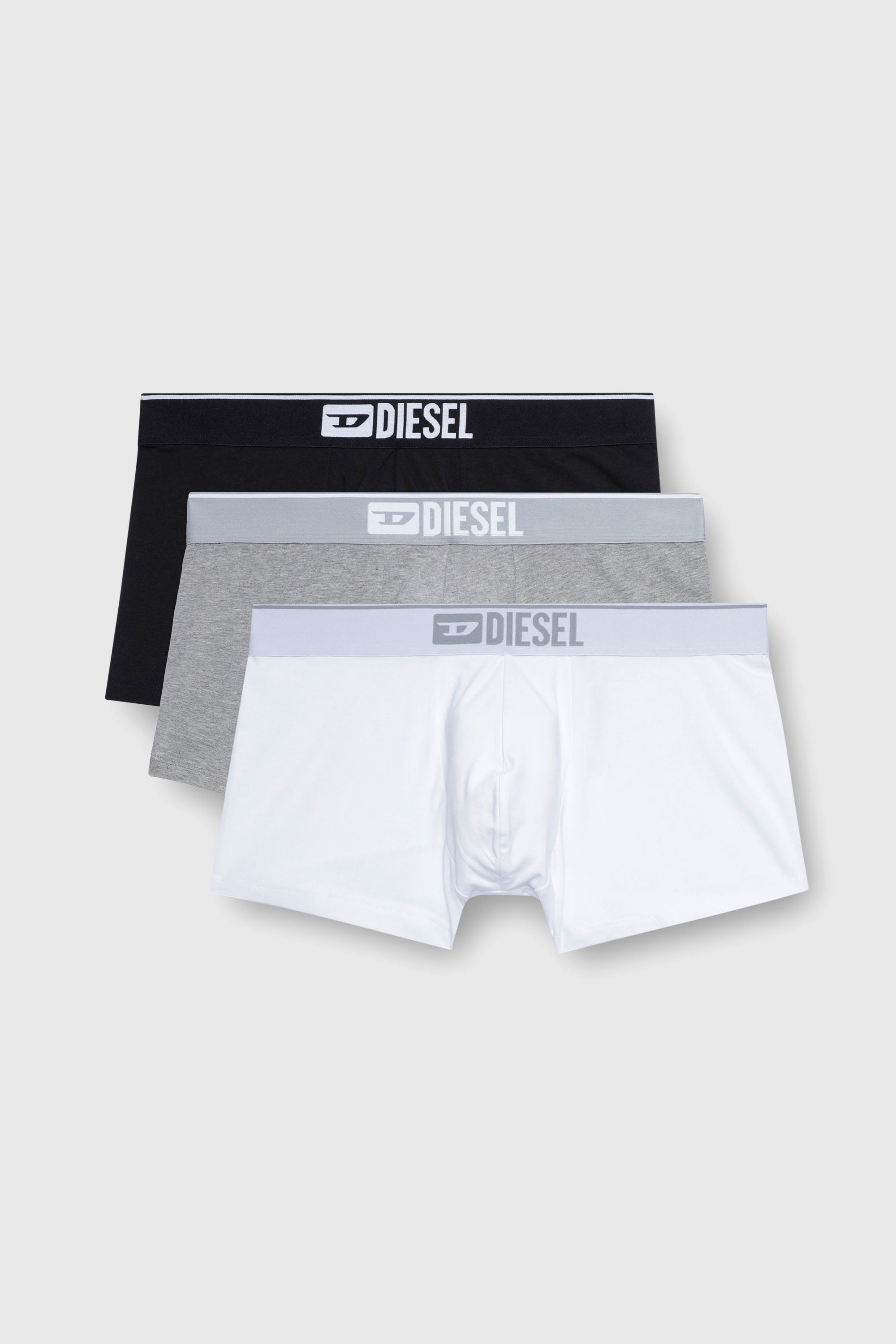 Diesel - UMBX-DAMIENTHREEPACK, Set da tre boxer tinta unita Uomo in Multicolor - 1