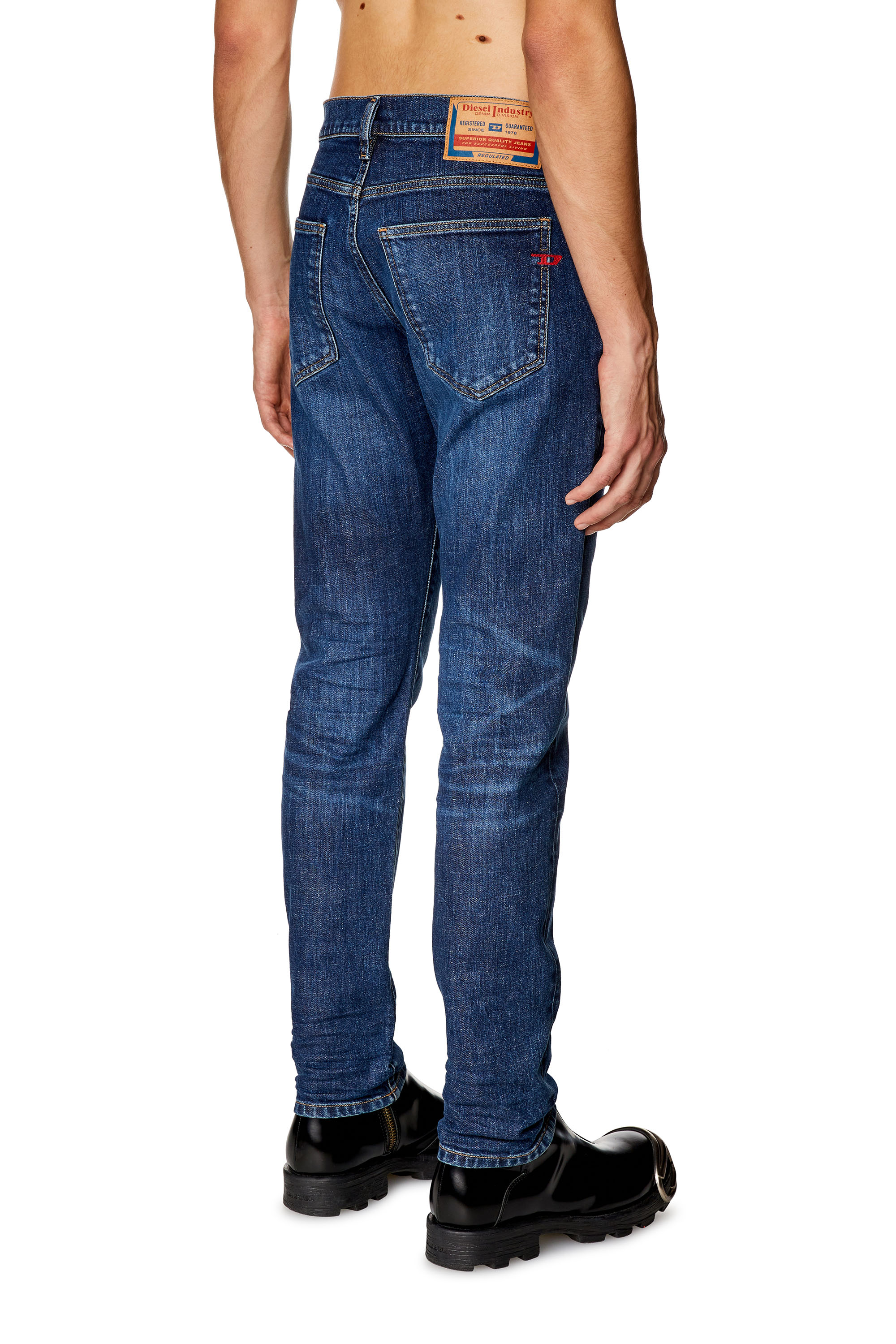 Diesel - Slim Jeans 2019 D-Strukt 0PFAZ, Blu Scuro - Image 3