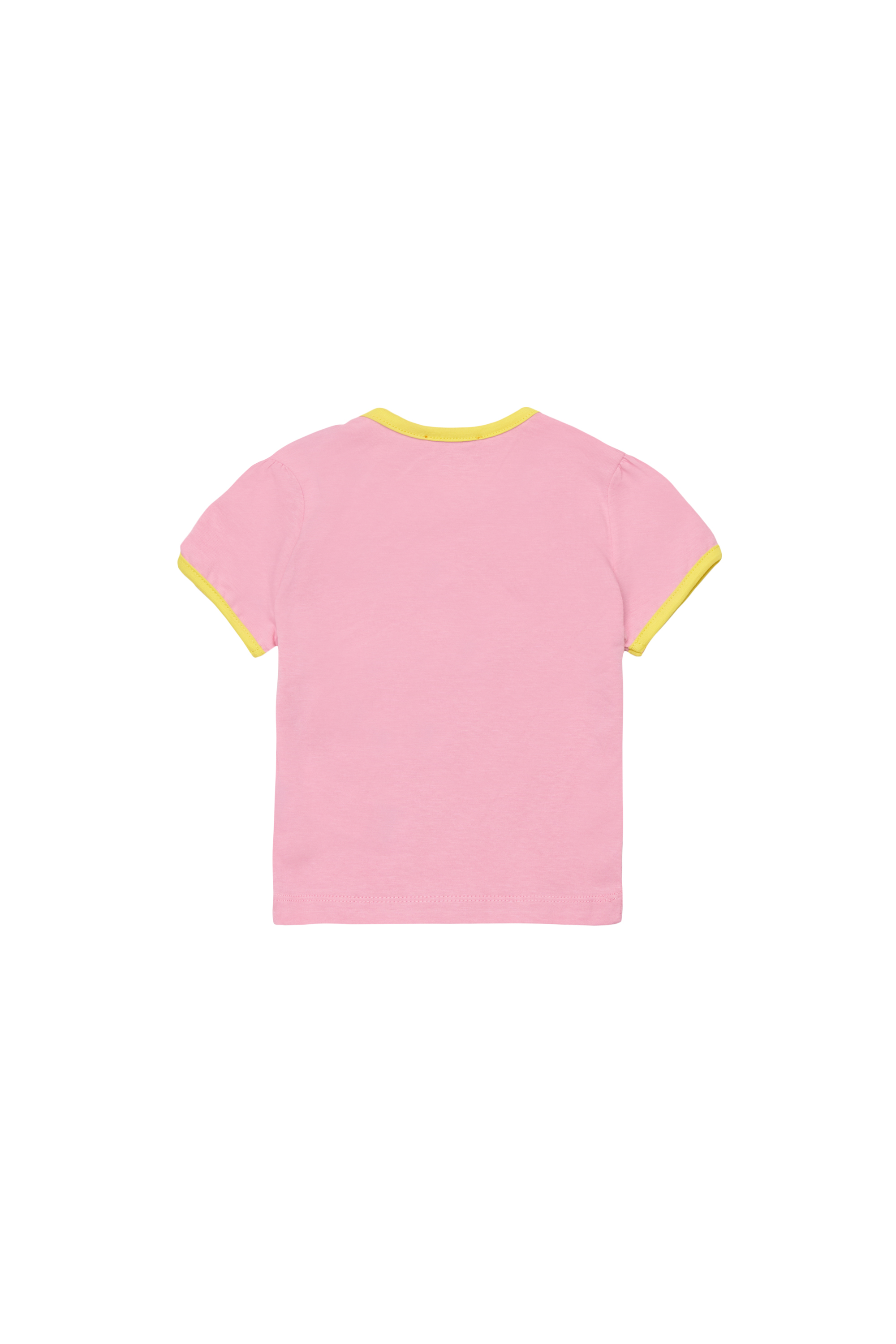 Diesel - TELAB, T-shirt con ricamo e anelli Donna in Rosa - 2