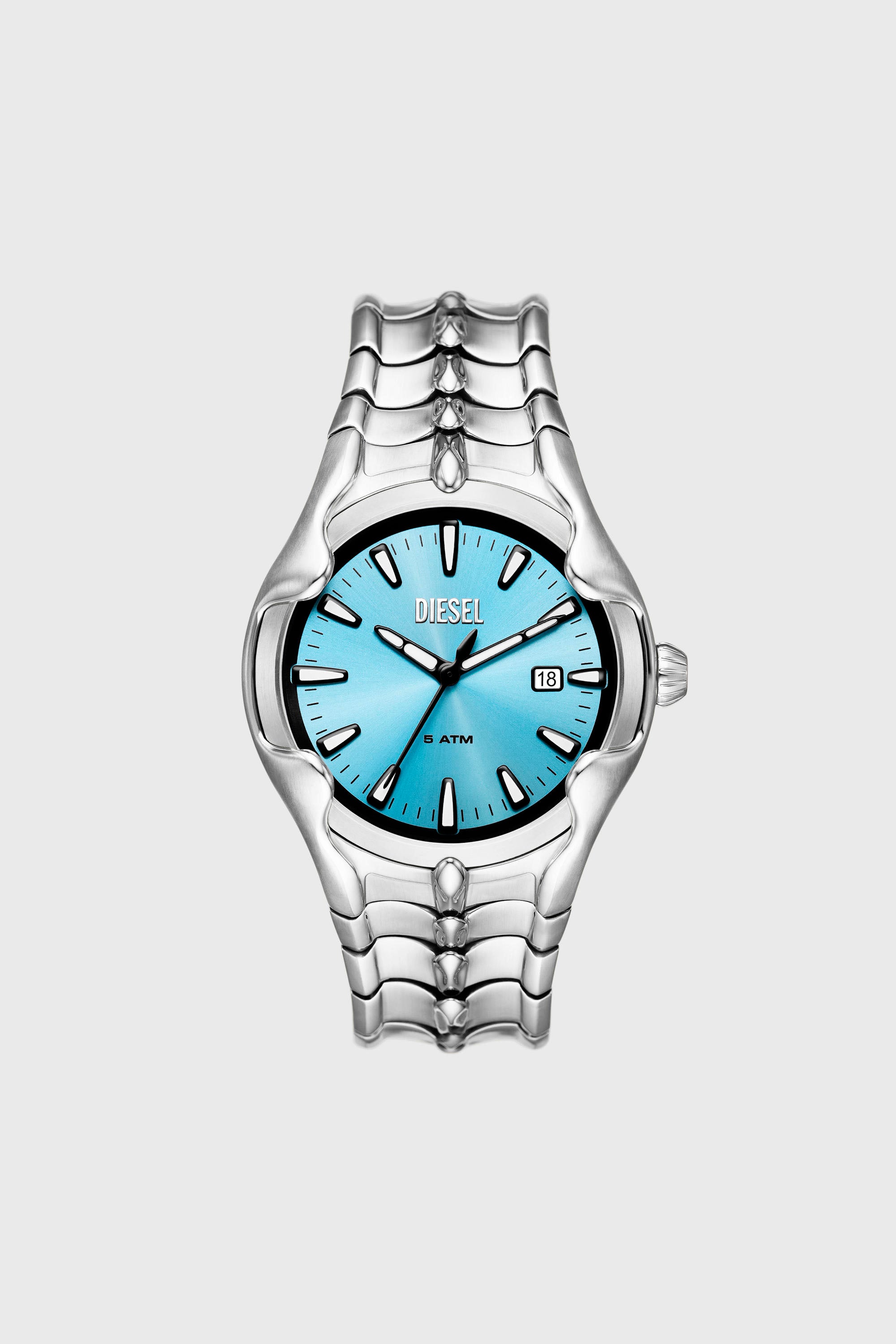 Diesel - DZ2200, Orologio Vert in acciaio inossidabile Uomo in Argento - 1