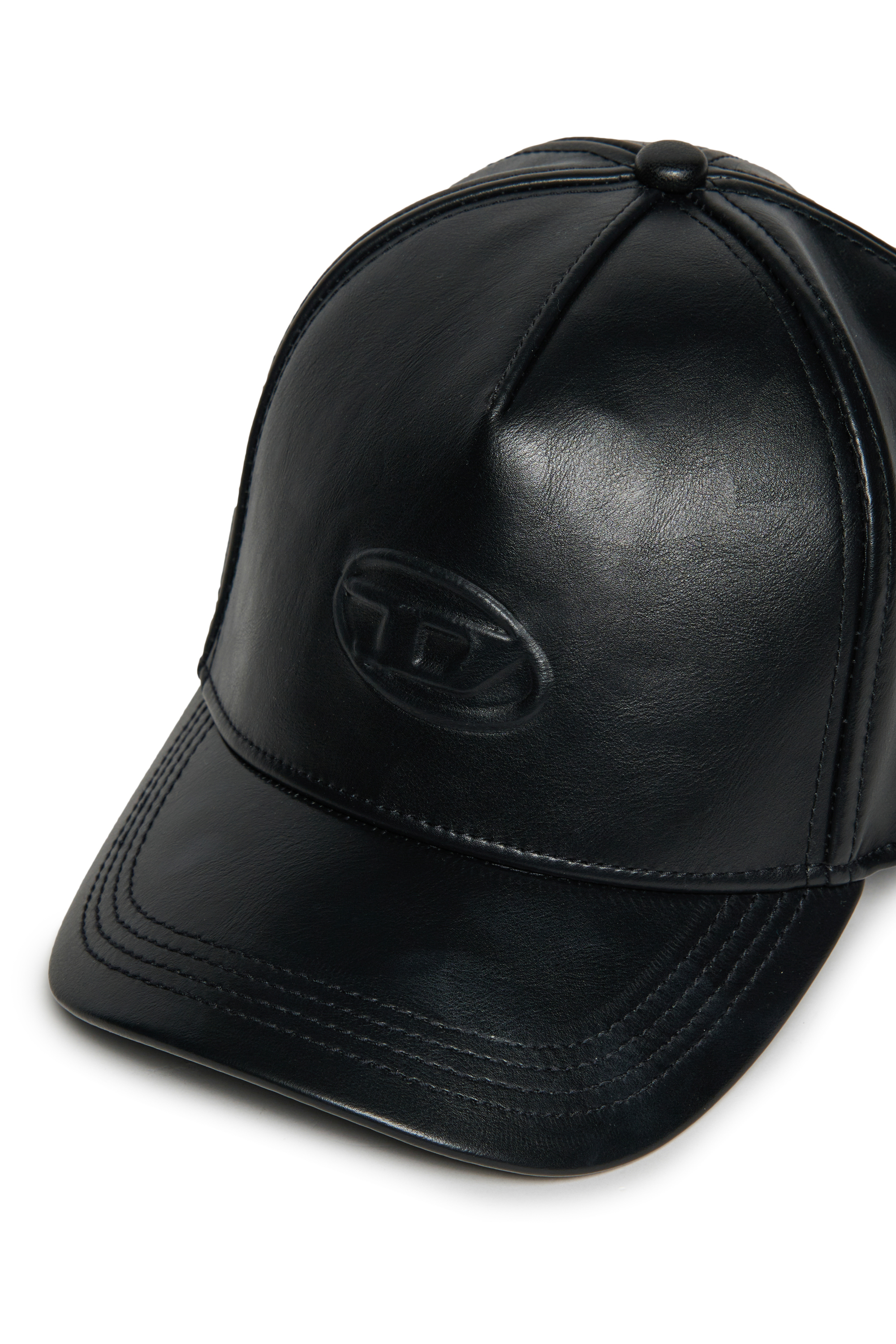 Diesel - FRELVA, Cappellino con logo in rilievo Unisex in Nero - 3