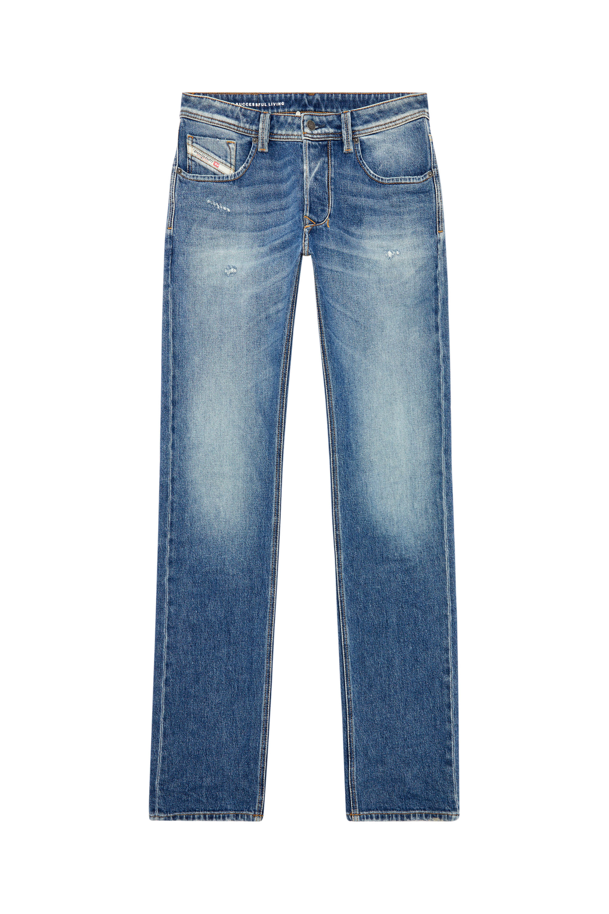Diesel - Straight Jeans 1985 Larkee 09I16, Blu medio - Image 6