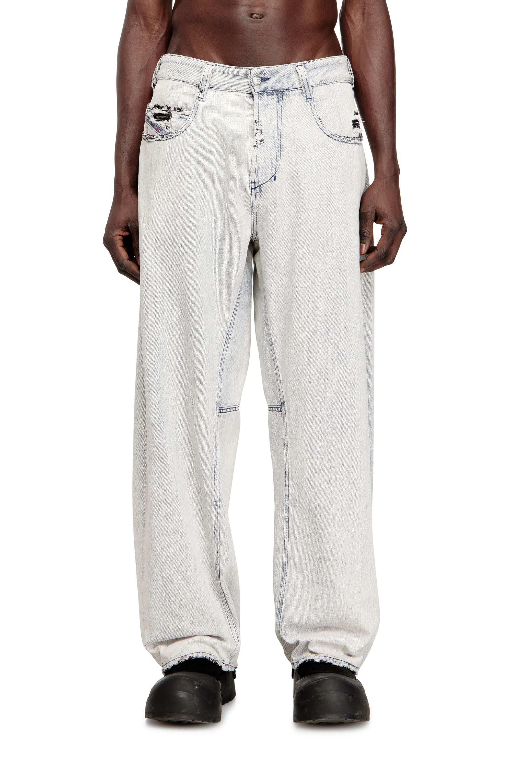 Diesel - Relaxed Jeans 1997 D-Enim-M 068UR Unisex, Blu Chiaro - Image 1