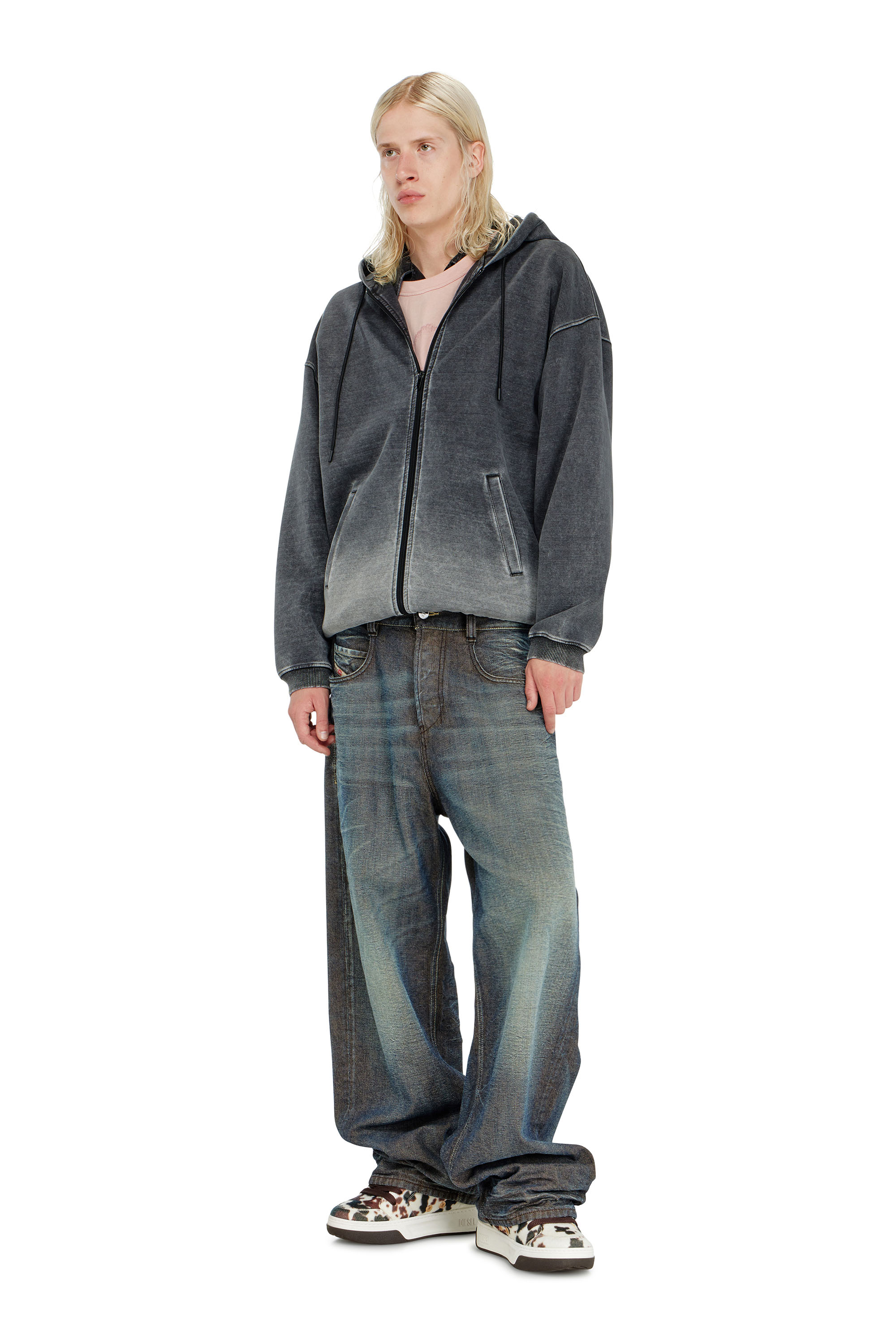 Diesel - Relaxed Jeans 1997 D-Enim-M 007EM Unisex, Blu Scuro - Image 1