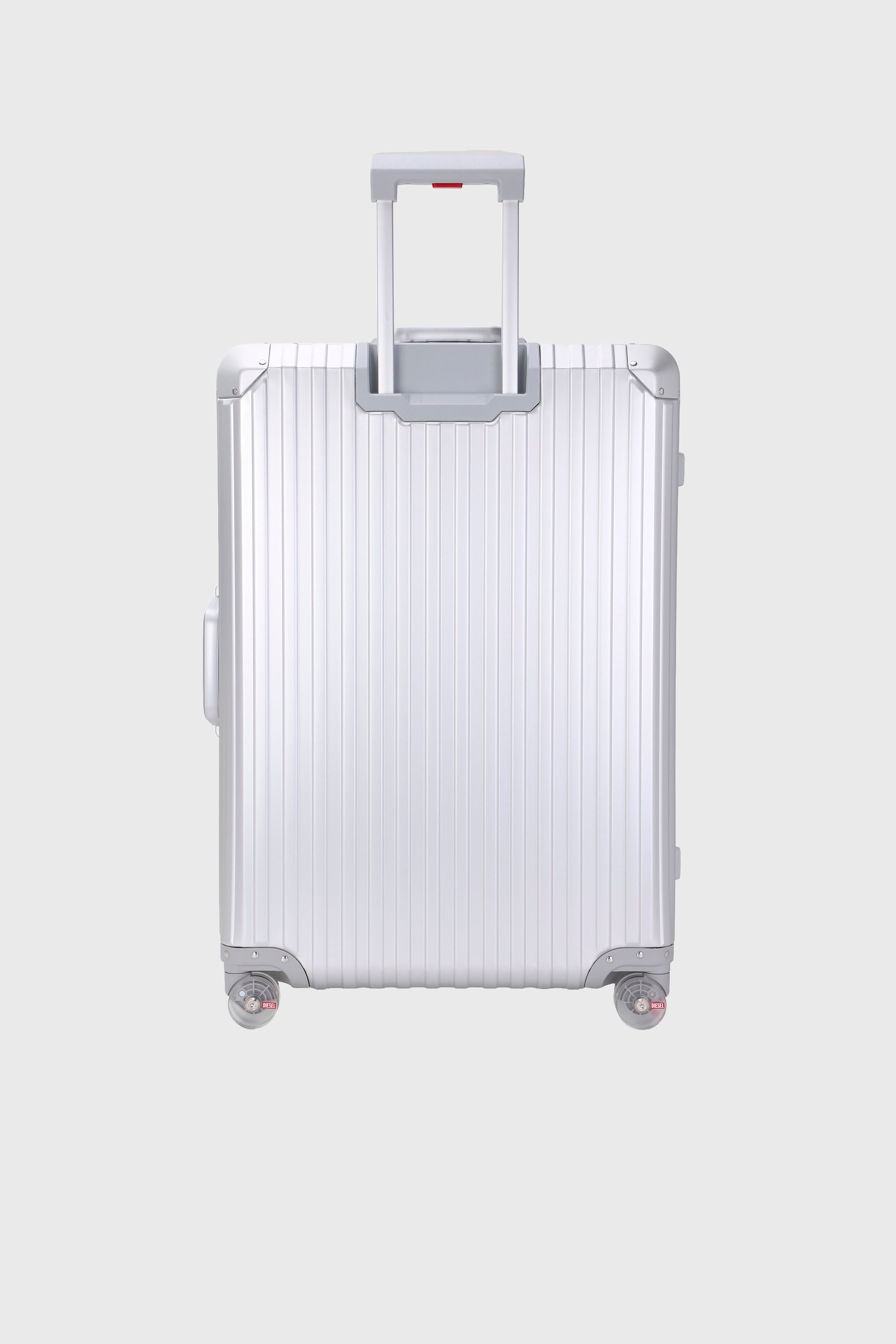 Diesel - DIESEL ALUMINUM TROLLEY- DSL002, Valigia in alluminio taglia L Unisex in Argento - 2