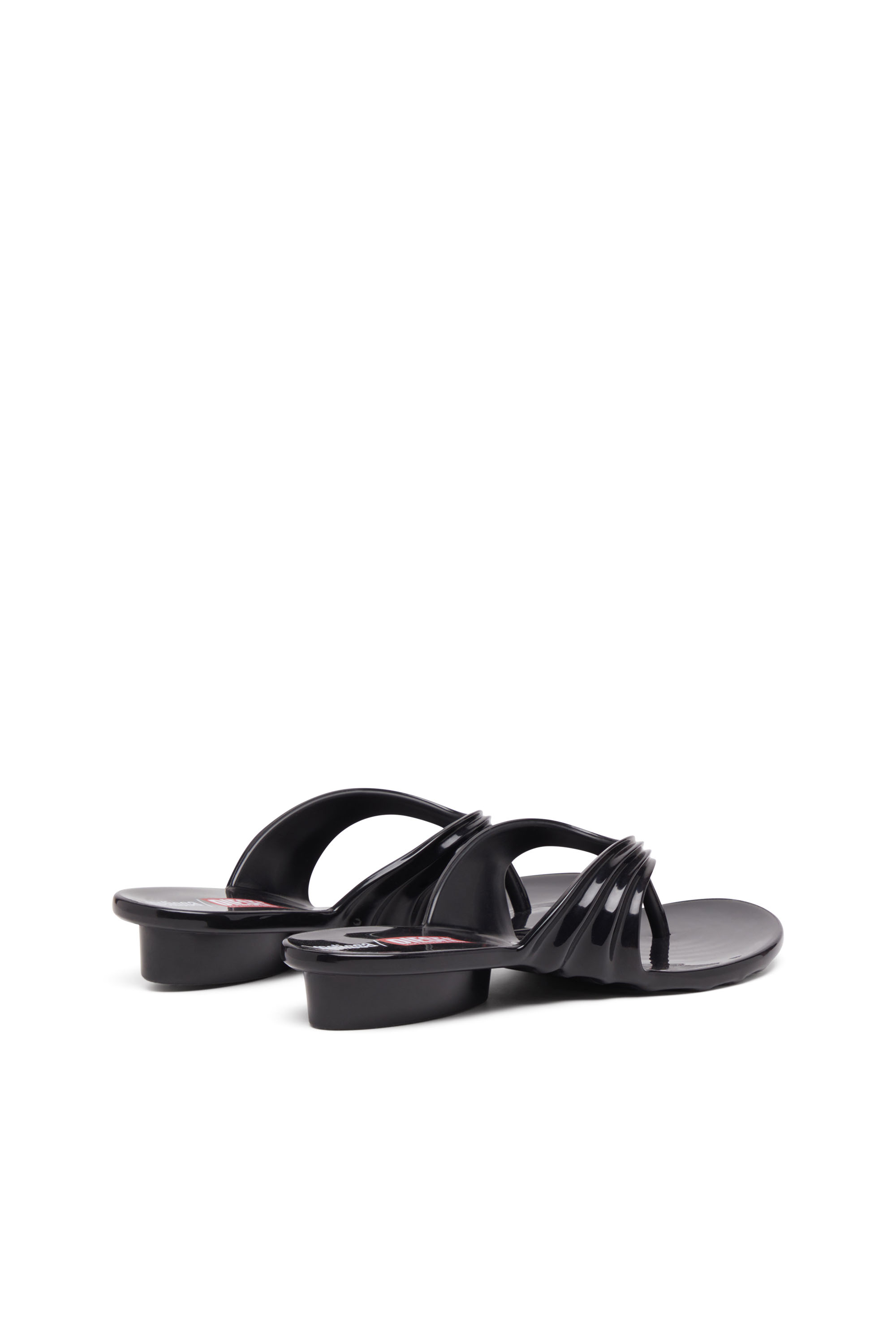 Diesel - MELISSA QUANTUM THONG, Infradito in Melflex® Donna in Nero - 4