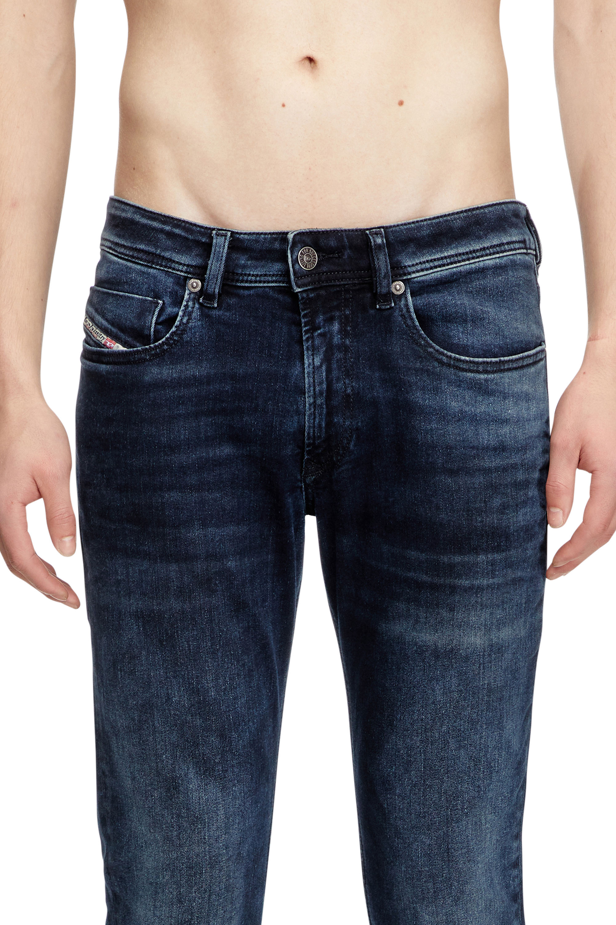 Diesel - Skinny Jeans 1979 Sleenker 0ENAR Uomo, Blu Scuro - Image 5