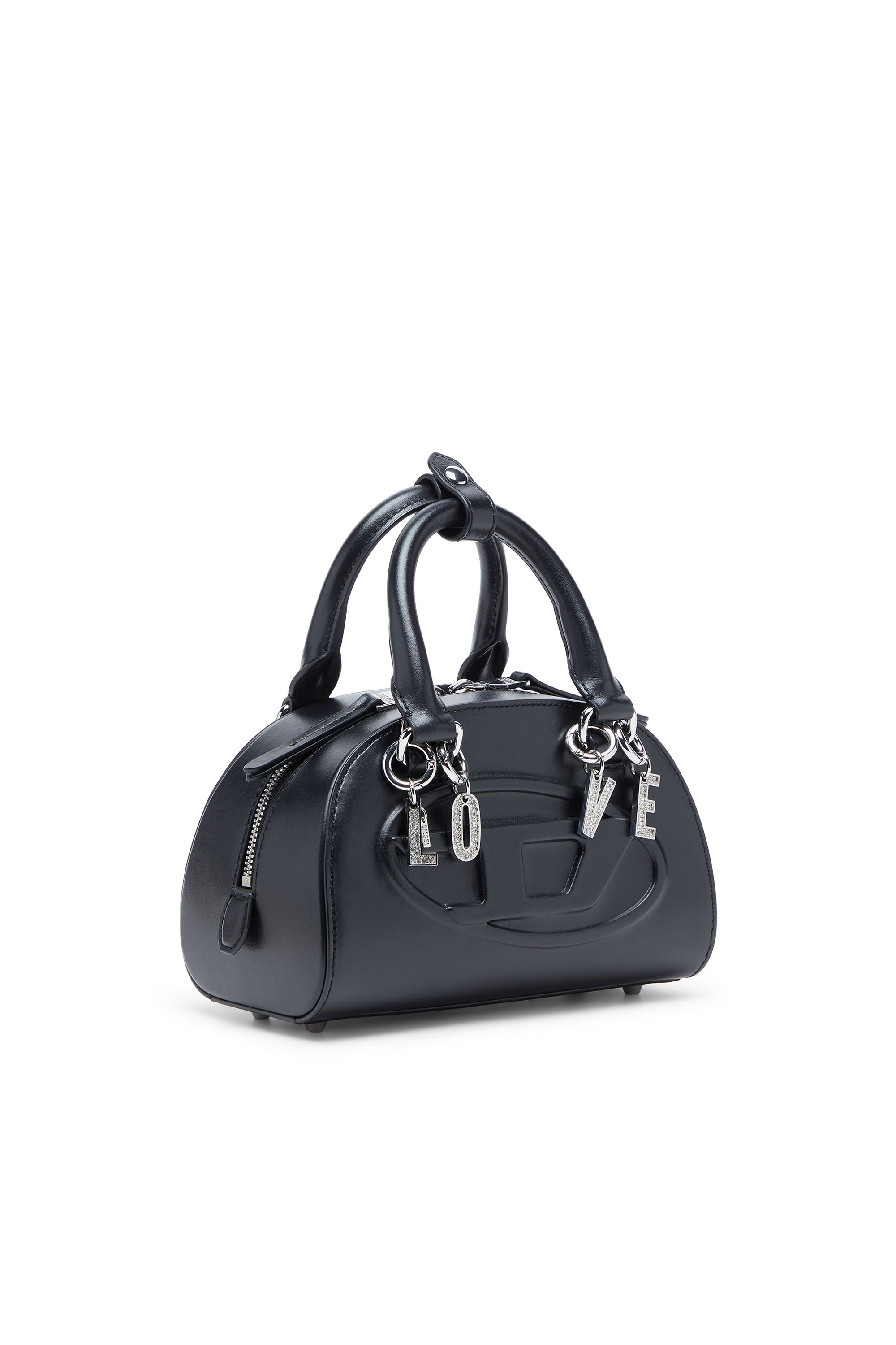 Diesel - CHARM-LOVE, Charms in metallo con lettering LOVE Donna in Argento - 2