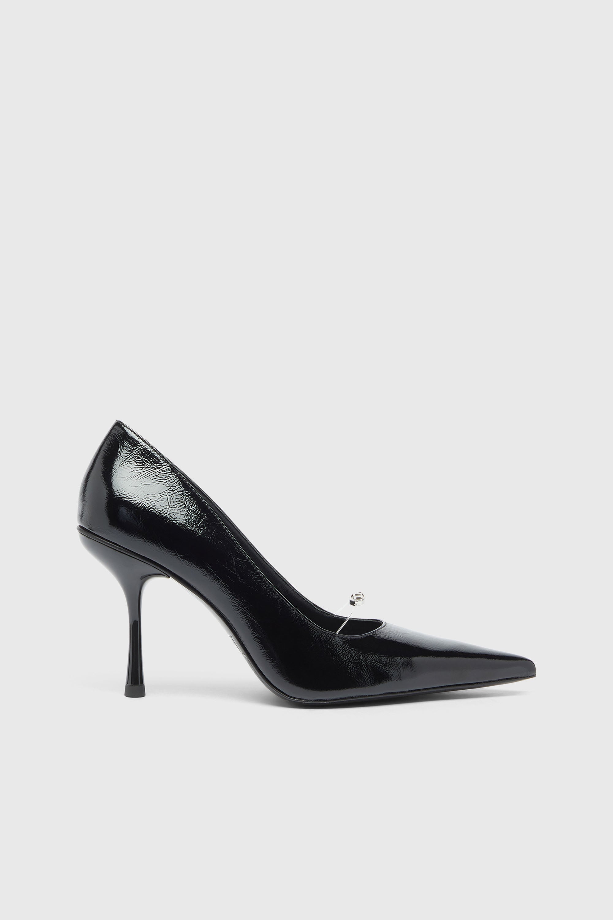 Diesel - D-JEWELS 90 P, D-Jewels - Pumps in pelle naplak Donna in Nero - 1